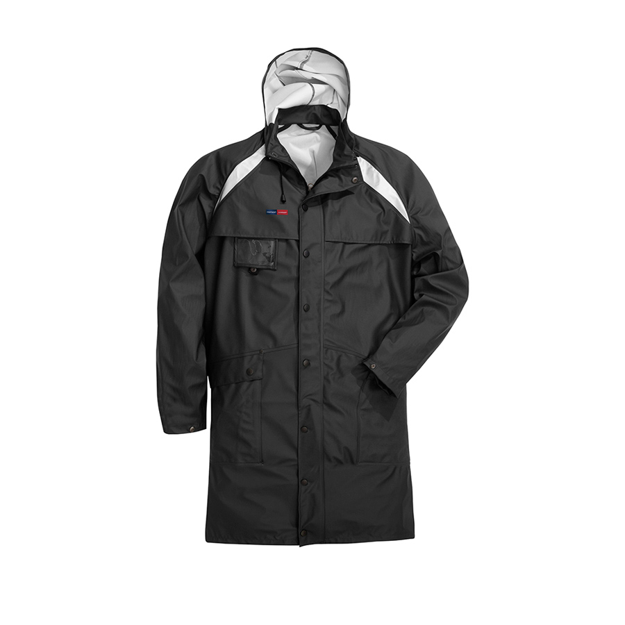 Regnrock Fristads 410 RS Storlek: XL, Svart