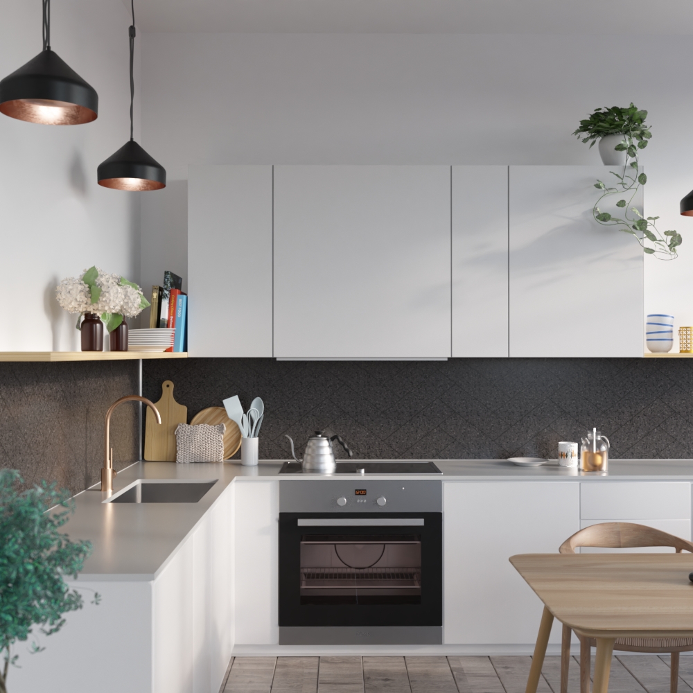 Kitchen Board Fibo 4002-KM72 S Terraso Dark