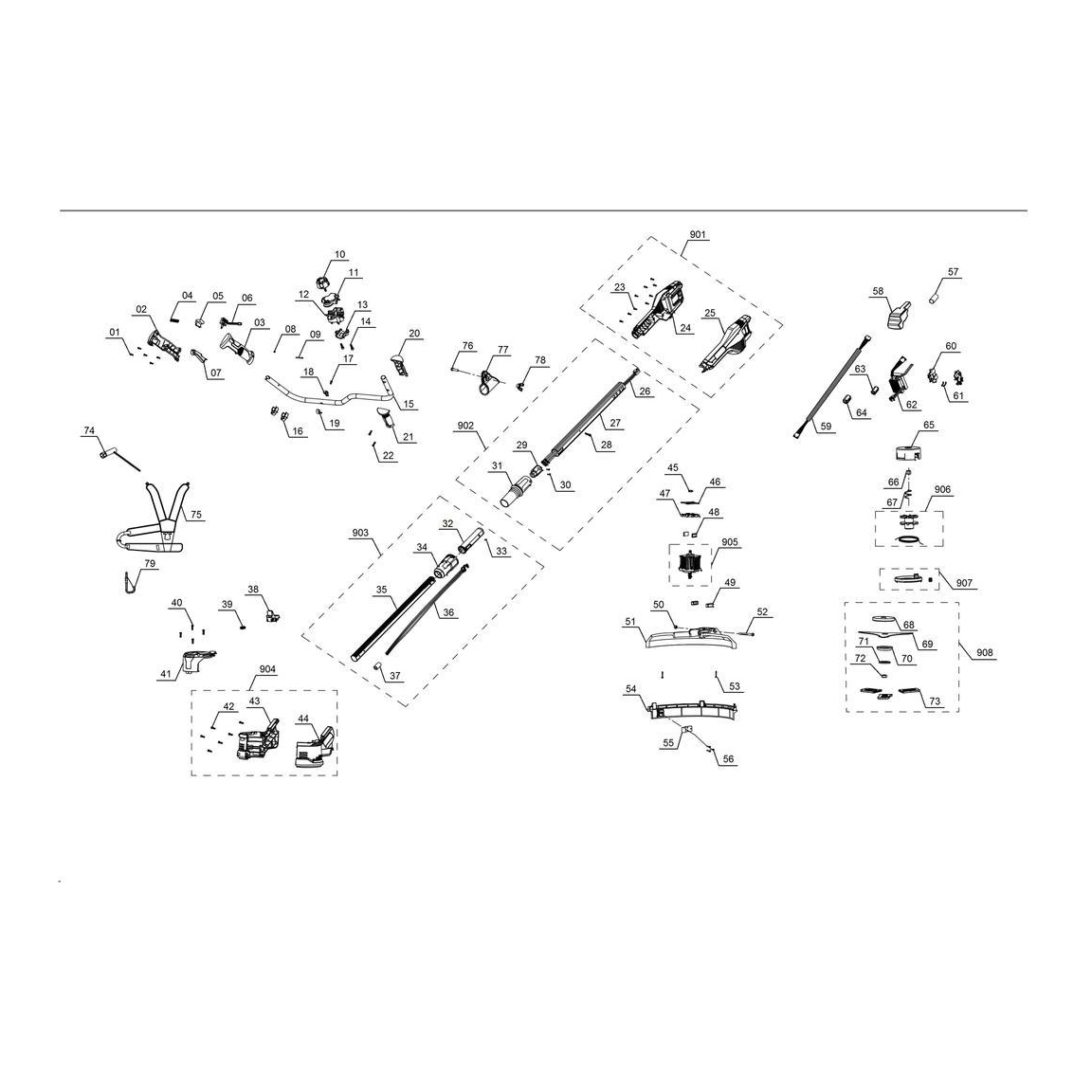 Gresstrimmer Einhell AGILLO 2x18V Solo uten Batteri