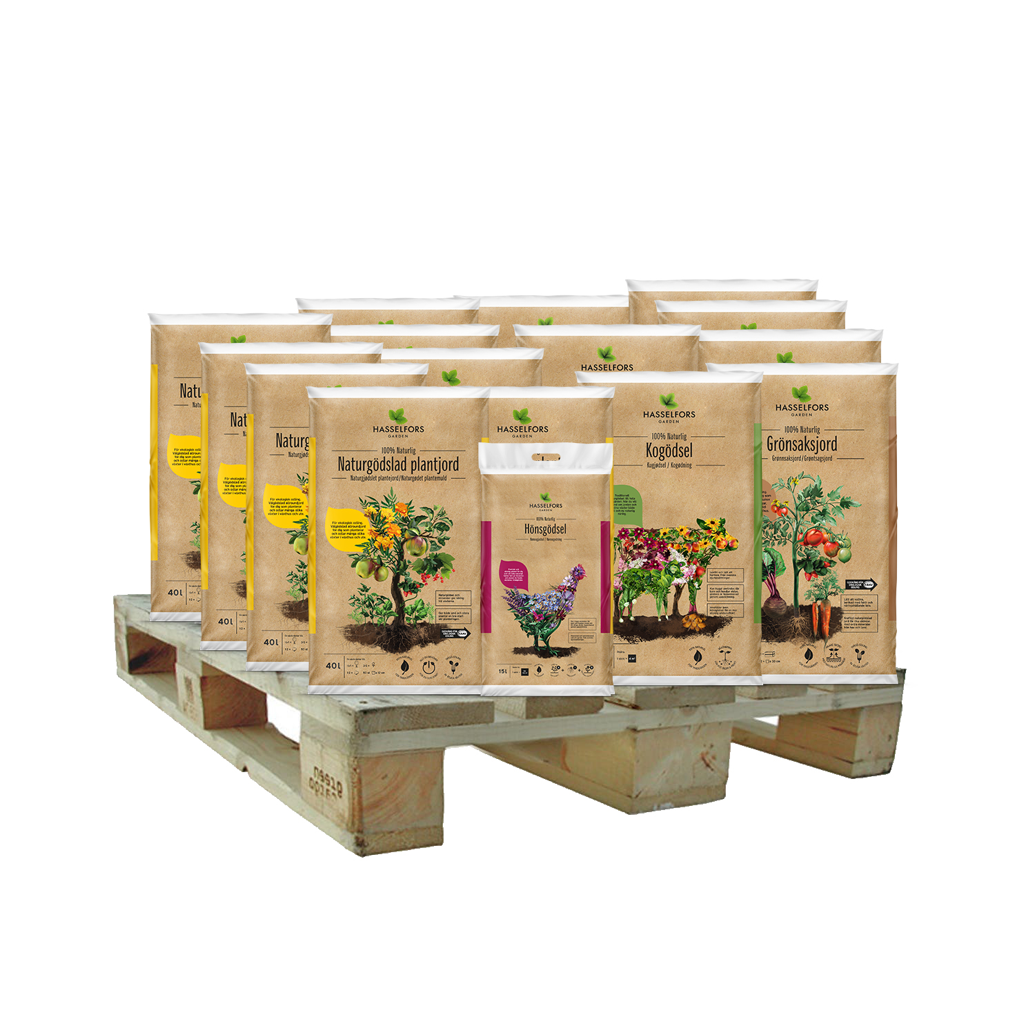 Jord Hasselfors Garden Odla KRAV Mixpall