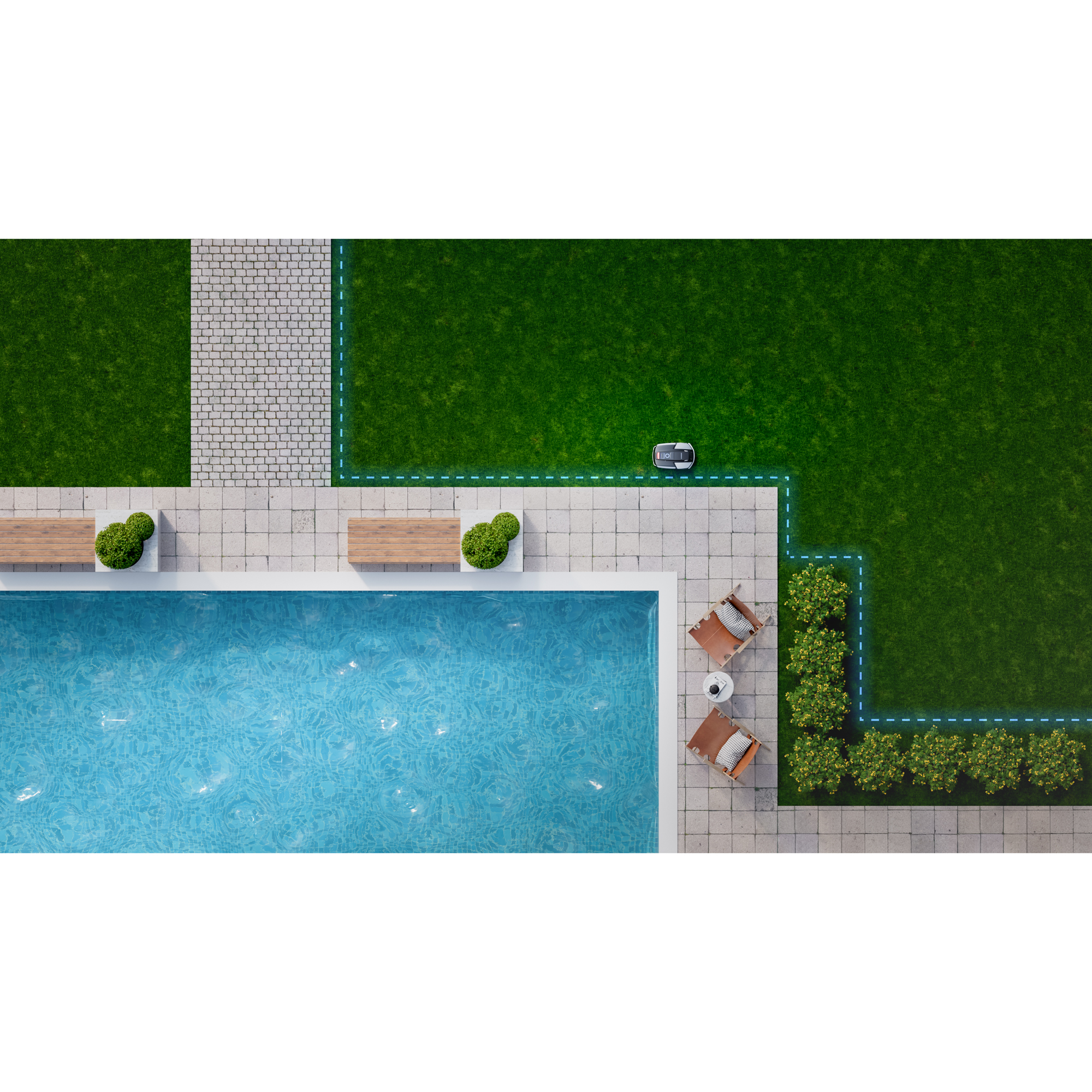 Robotgressklipper Sunseeker S5 Uten Sløyfe