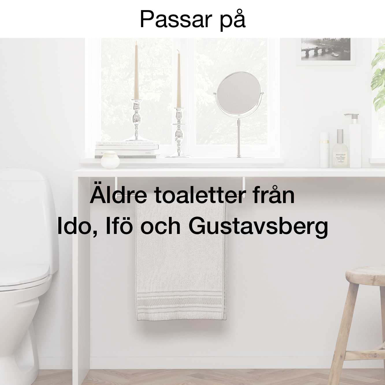 Toalettsits Pressalit Universal S518