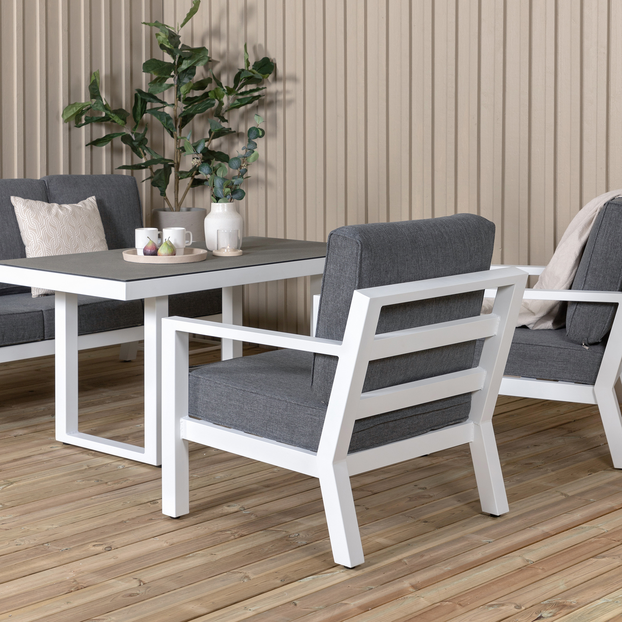 Hagegruppe Venture Home Buffalo med Lenestoler Utendørs