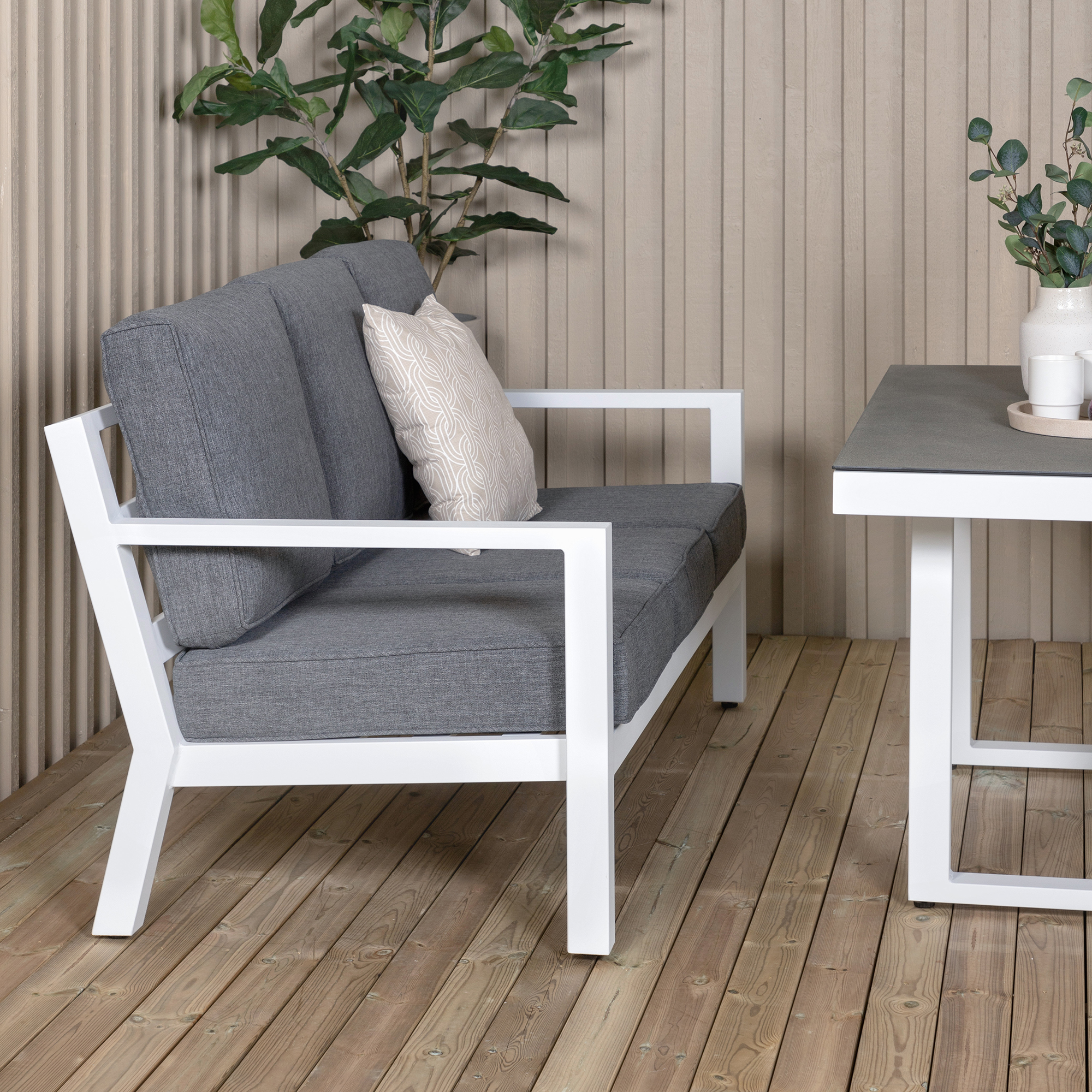 Hagegruppe Venture Home Buffalo med Lenestoler Utendørs