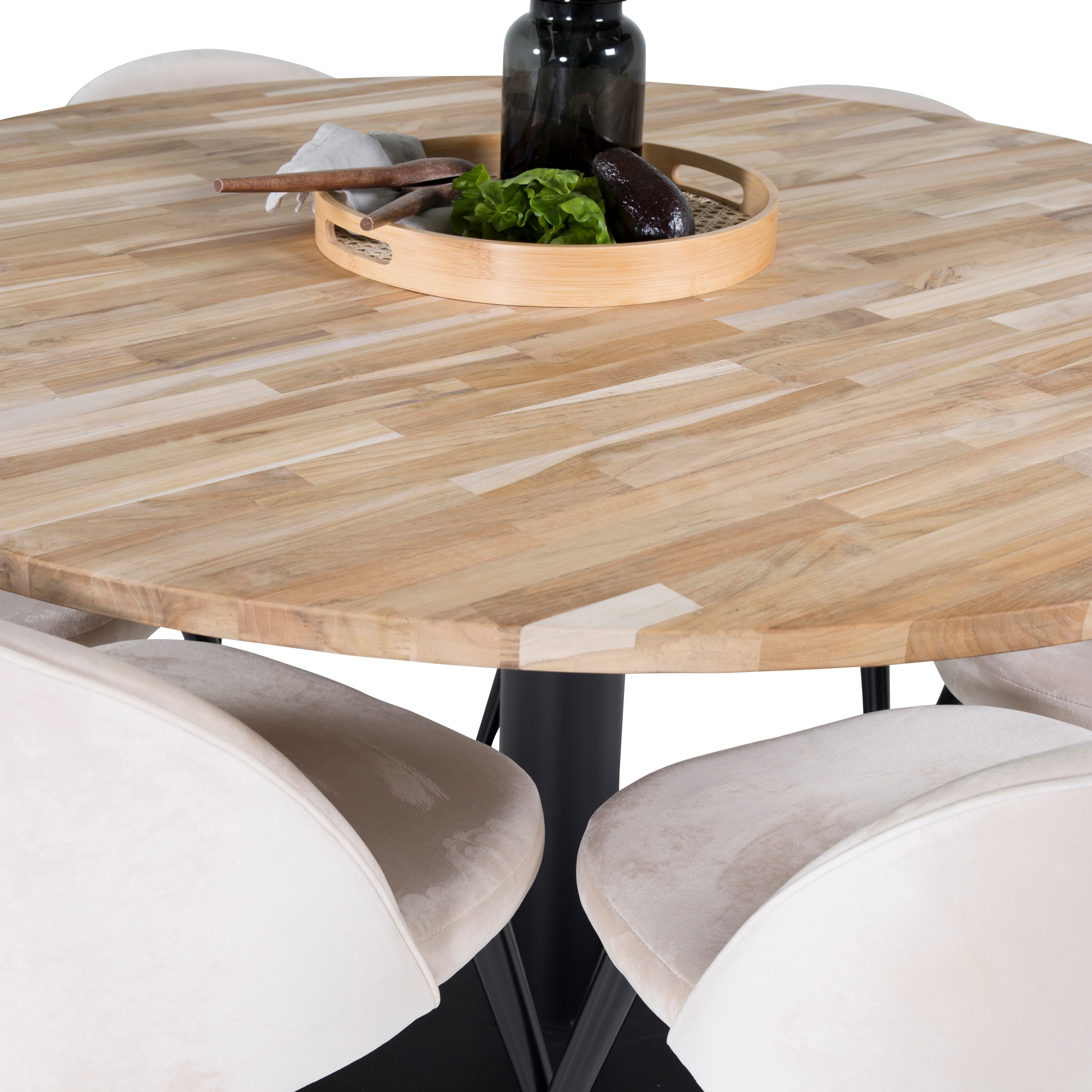 Spisegruppe Venture Home Cornelia med 6 Valentina Stoler