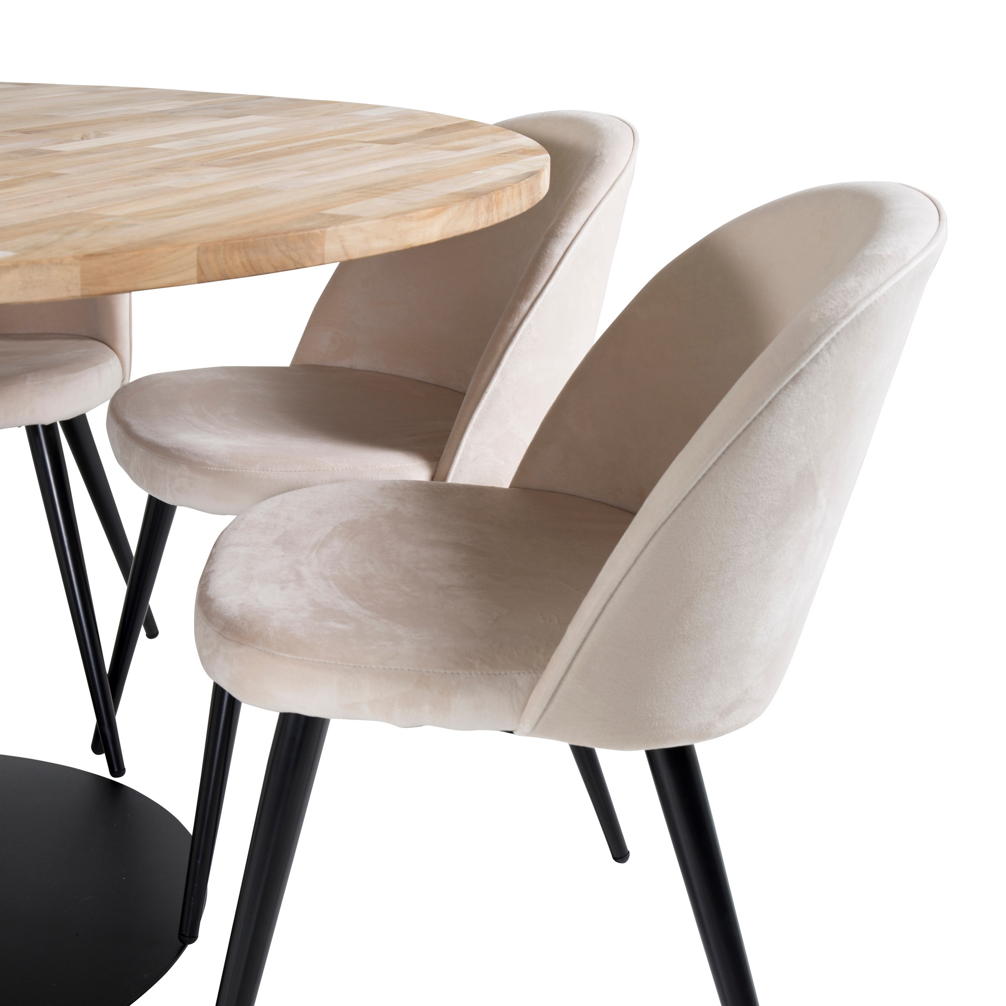 Spisegruppe Venture Home Cornelia med 6 Valentina Stoler