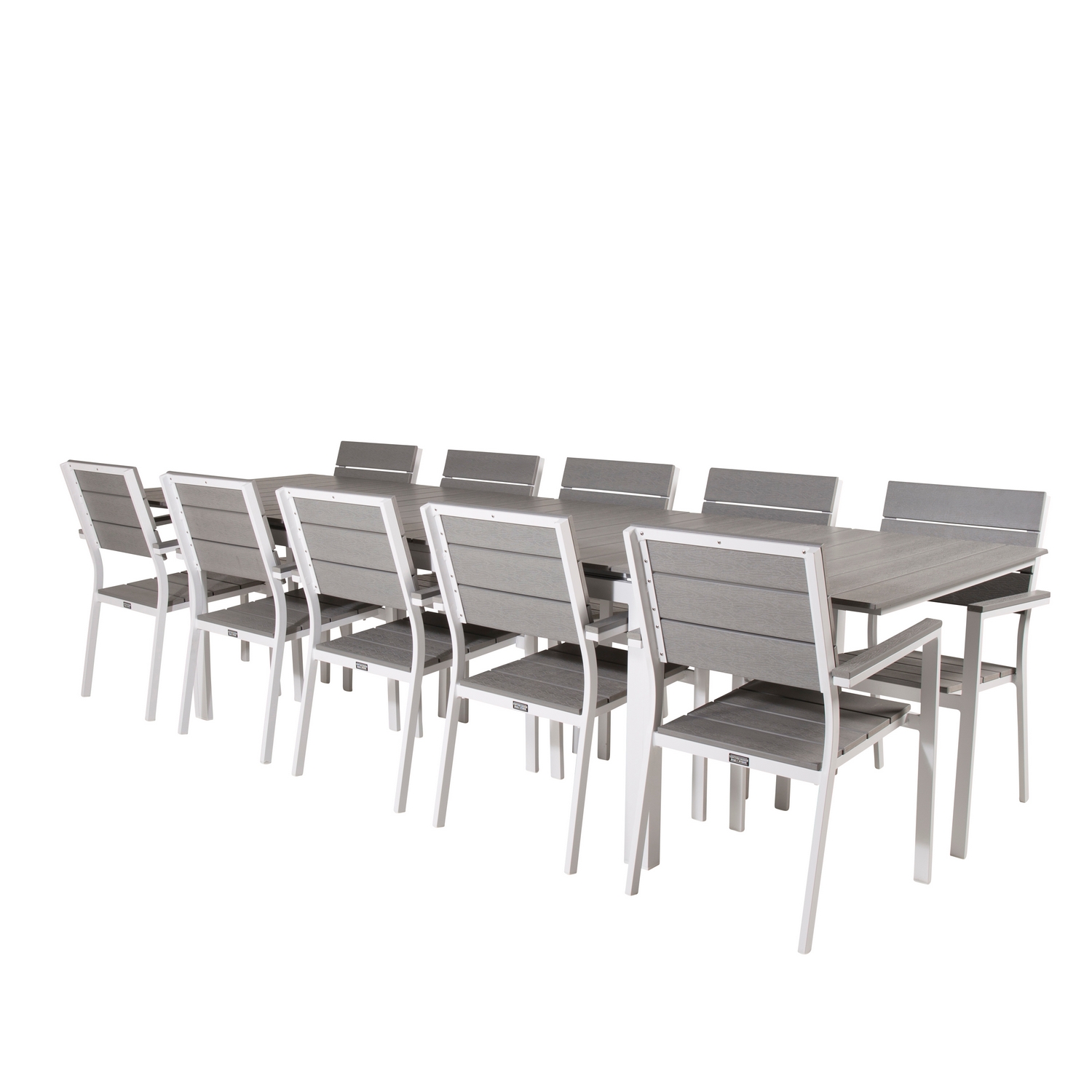 Spisegruppe Venture Home Lova 224/324 med 10 Lova Spisestoler