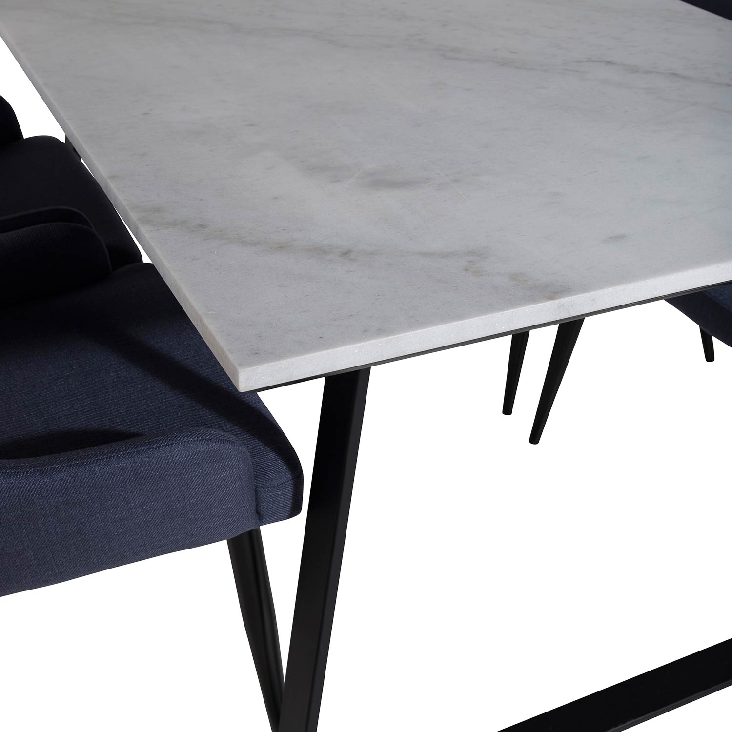 Spisegruppe Venture Home Estelle 140 med 4 Plake Stoler