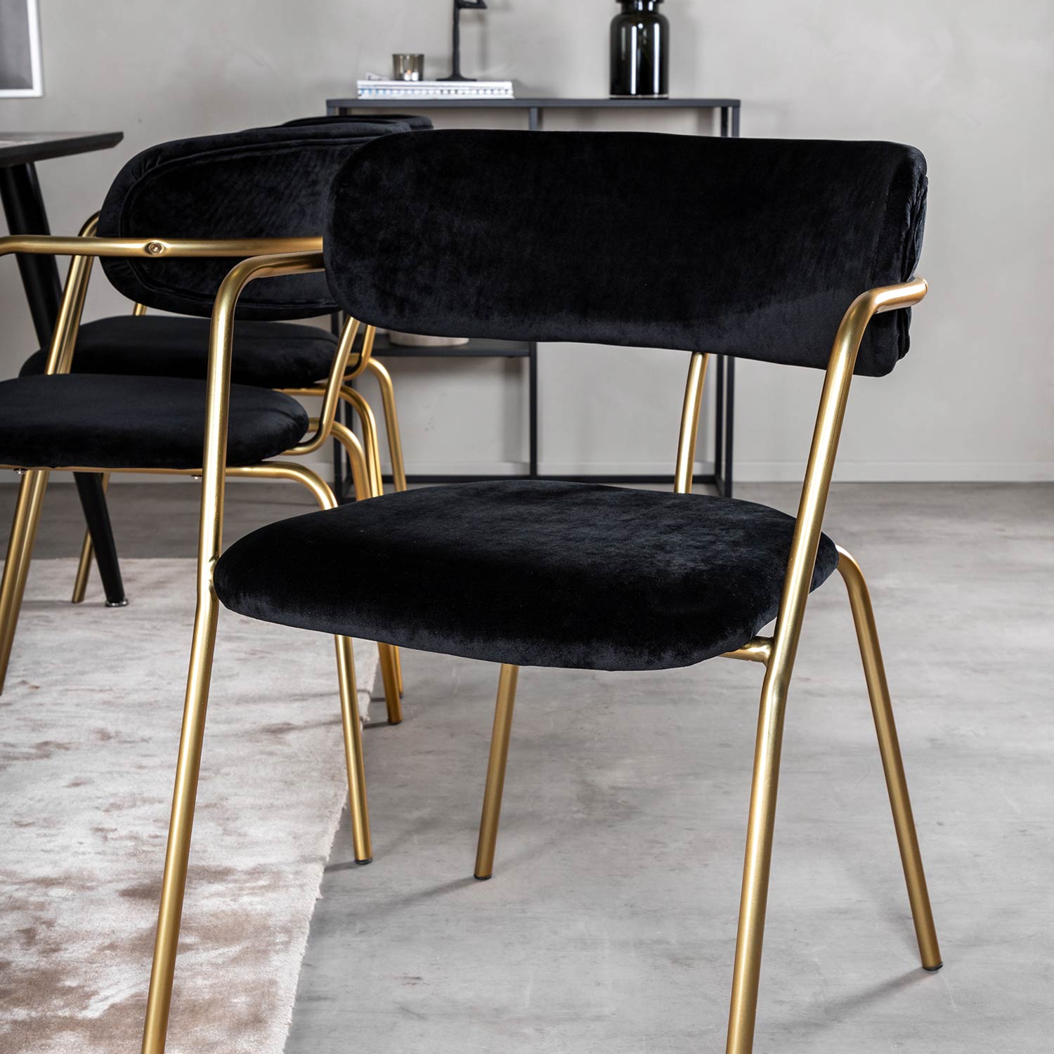 Spisegruppe Venture Home Dipp med 6 Arrow Stoler