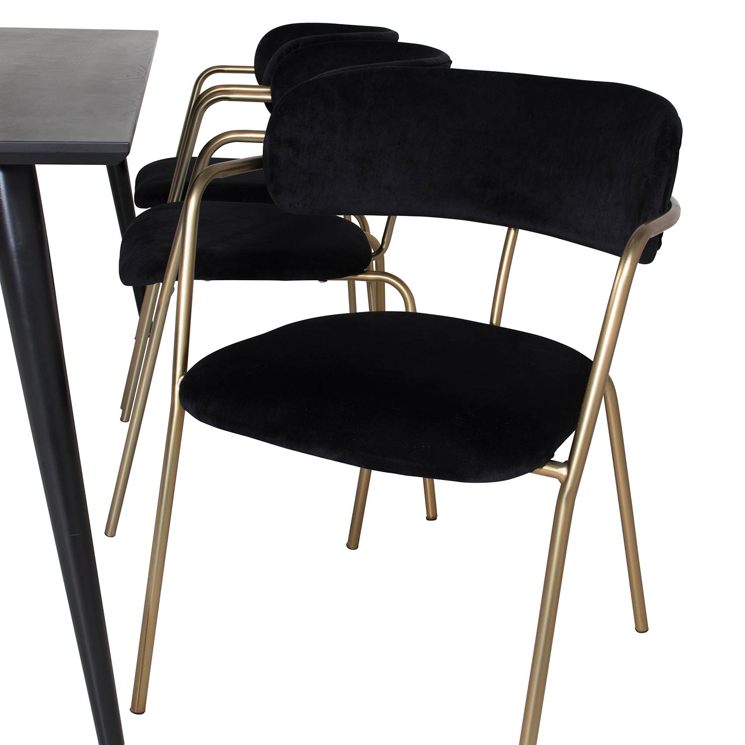 Spisegruppe Venture Home Dipp med 6 Arrow Stoler