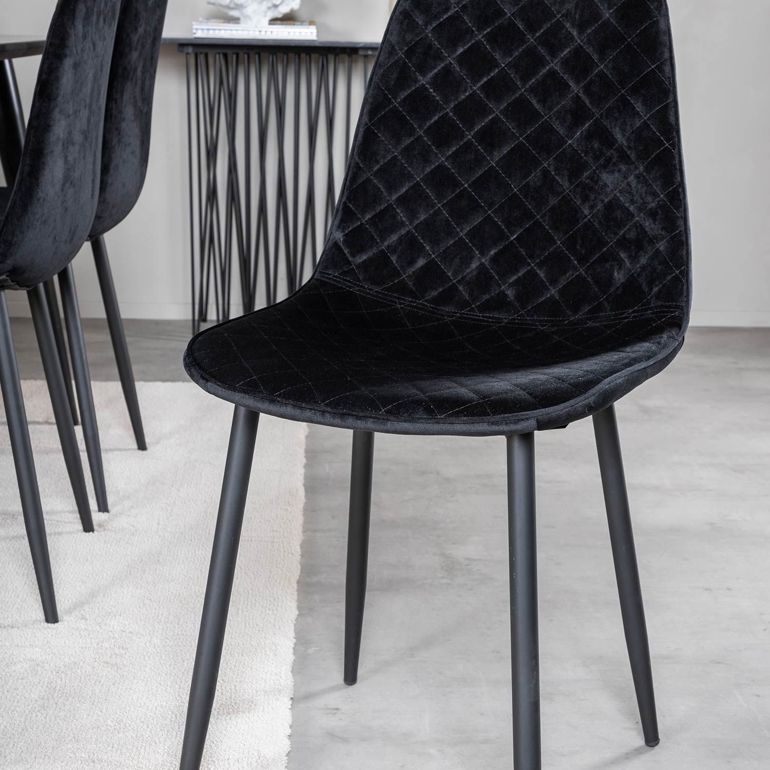 Spisegruppe Venture Home Dipp med 6 Polar Stitches Stoler