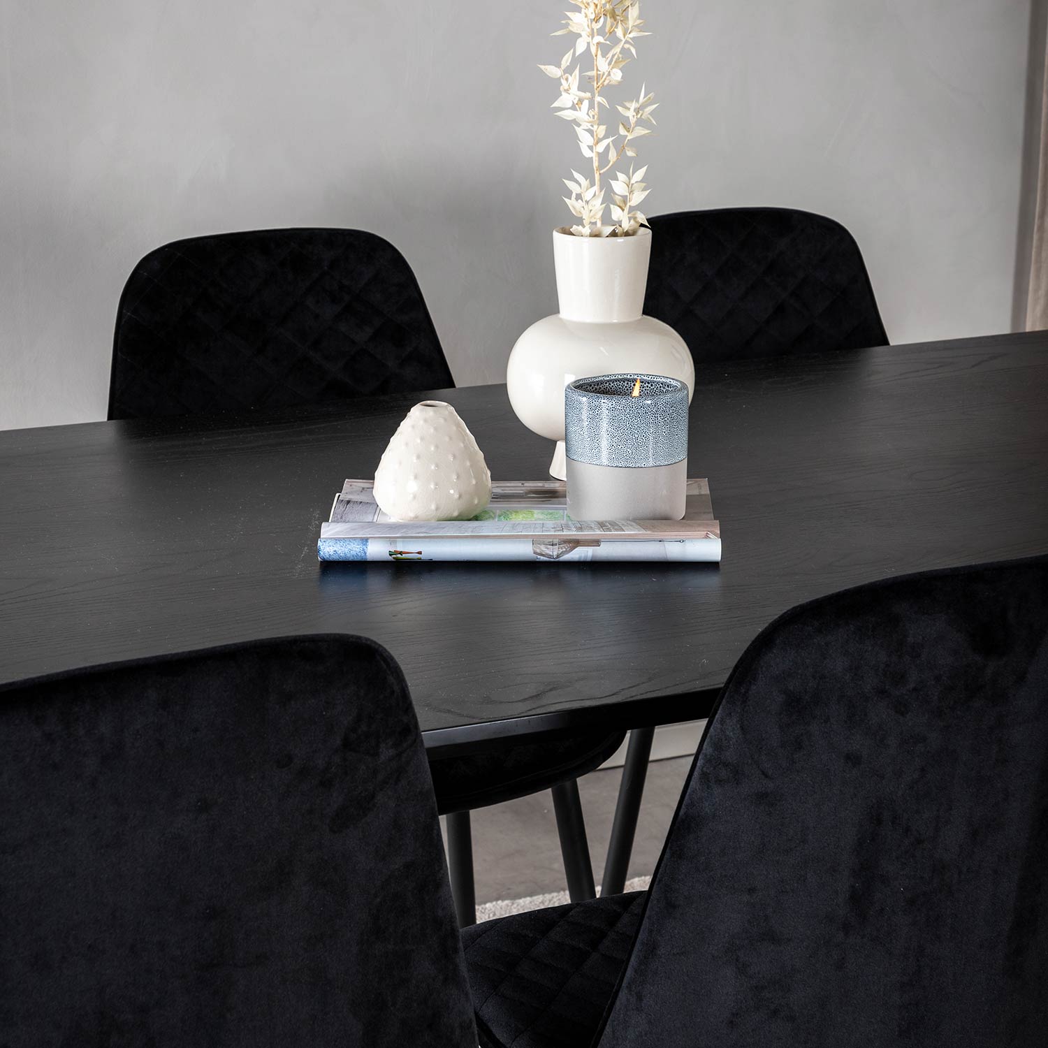 Spisegruppe Venture Home Dipp med 6 Polar Stitches Stoler