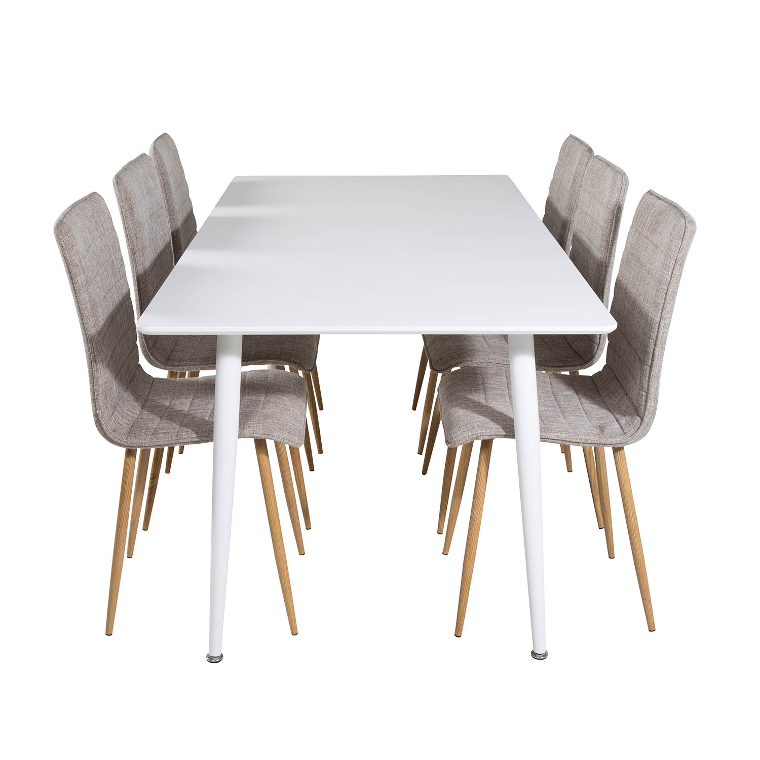 Spisegruppe Venture Home Pobbie med 6 Walter Stoler