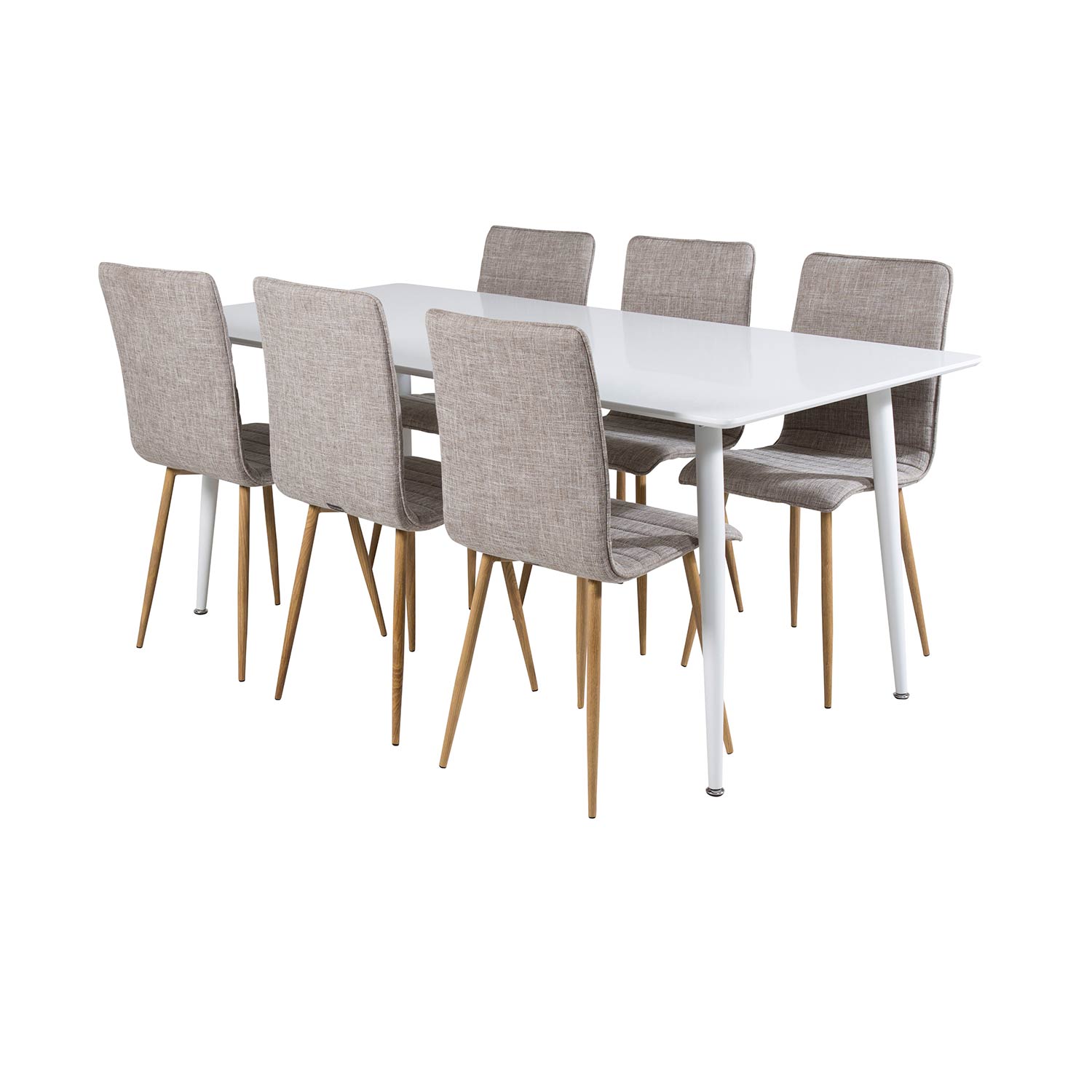 Spisegruppe Venture Home Pobbie med 6 Walter Stoler