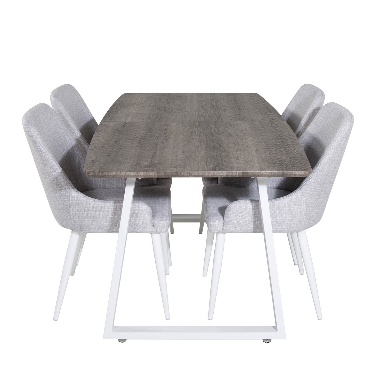 Spisegruppe Venture Home Ina med 4 Plake Stoler