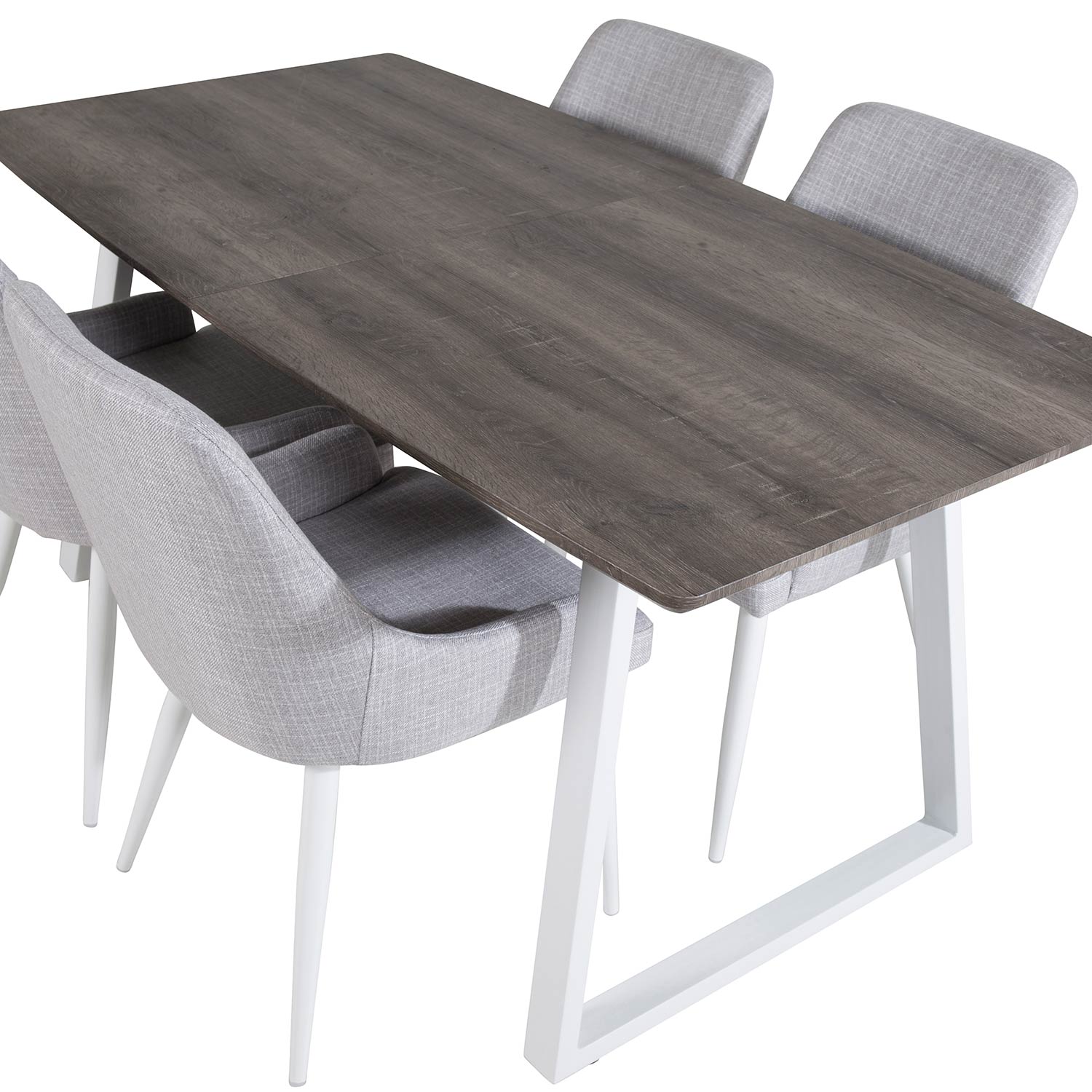 Spisegruppe Venture Home Ina med 4 Plake Stoler