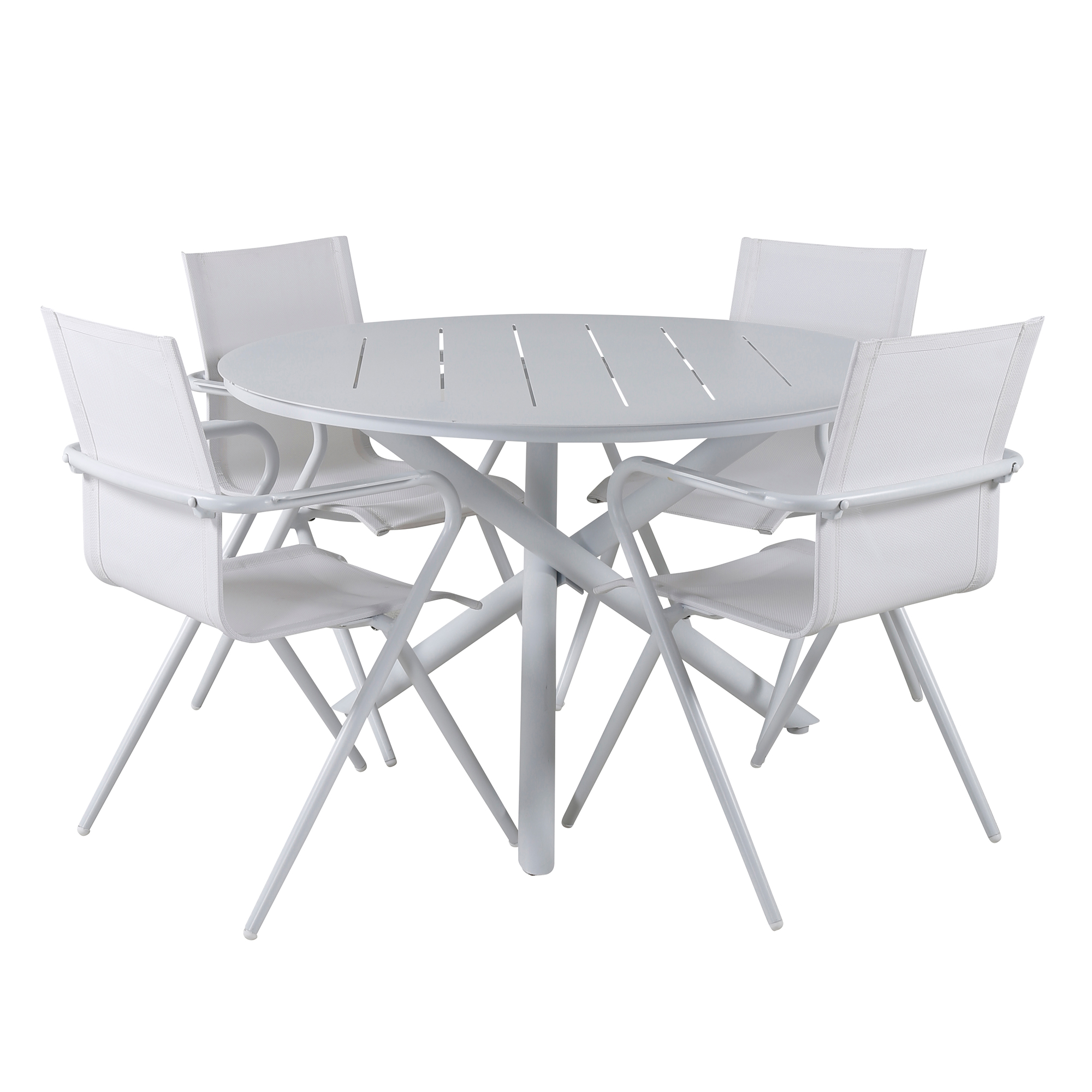 Spisegruppe Venture Home Ande med 4 Sally Spisestoler