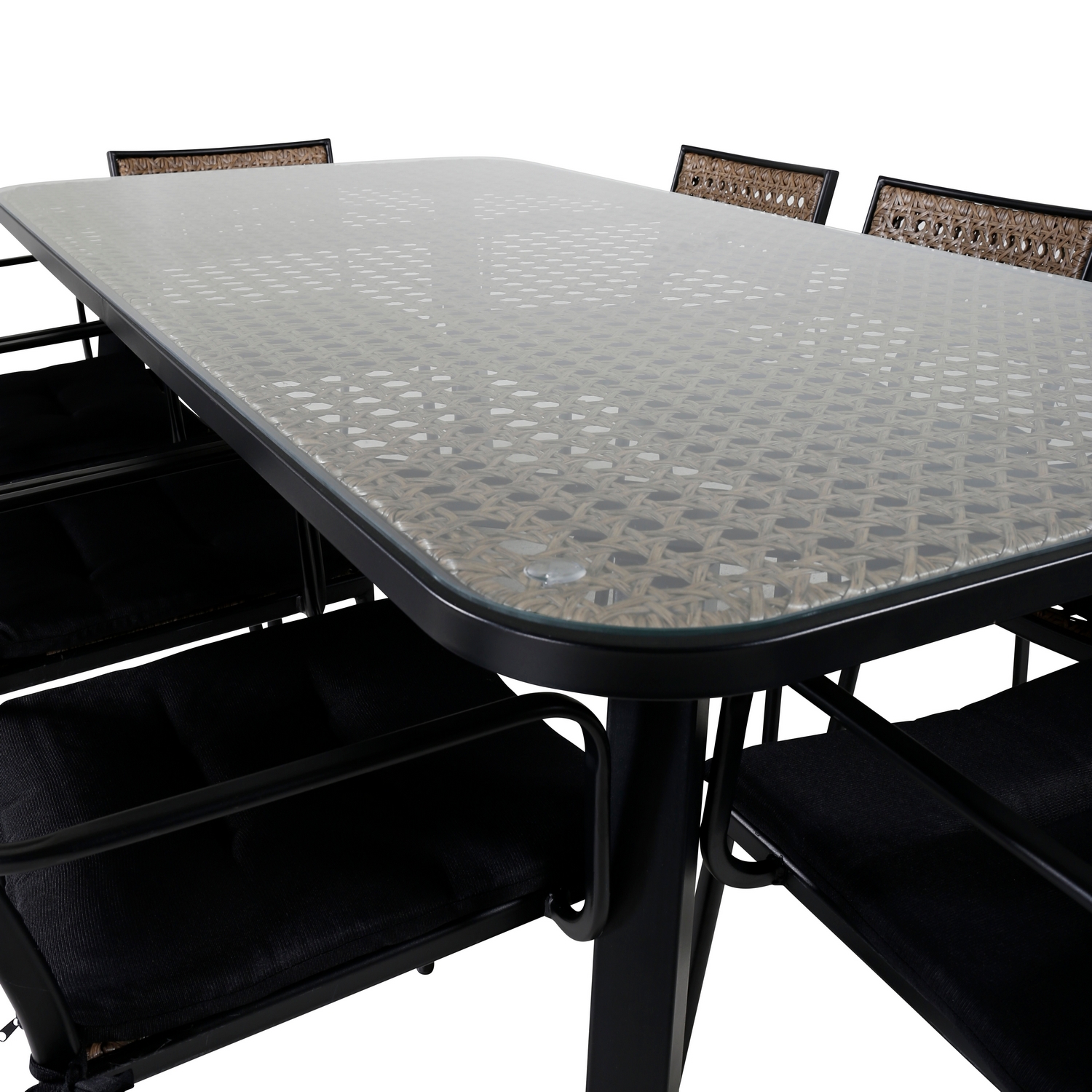 Spisegruppe Venture Home Olle med 8 Olle Spisestoler