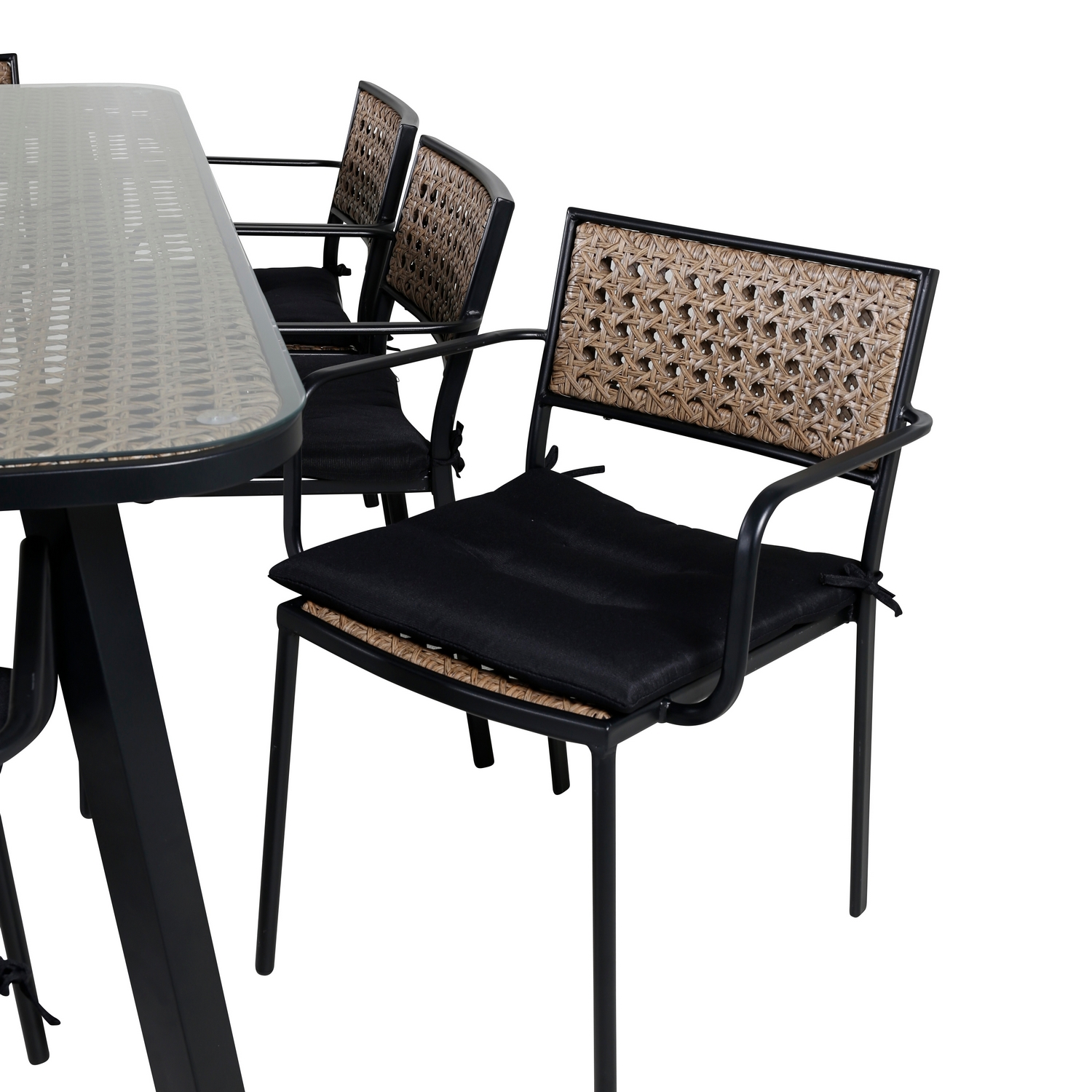 Spisegruppe Venture Home Olle med 8 Olle Spisestoler