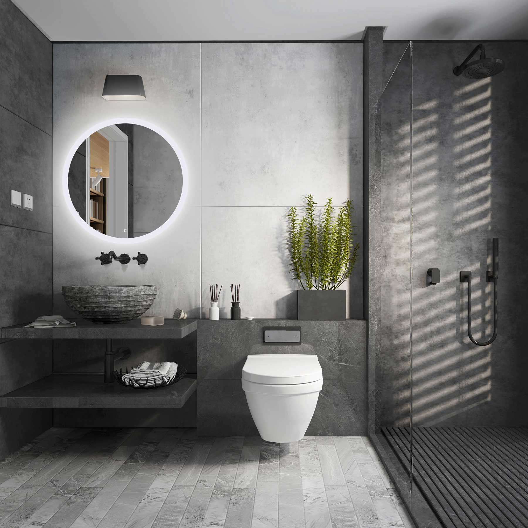 Speil Bathlife Ståta