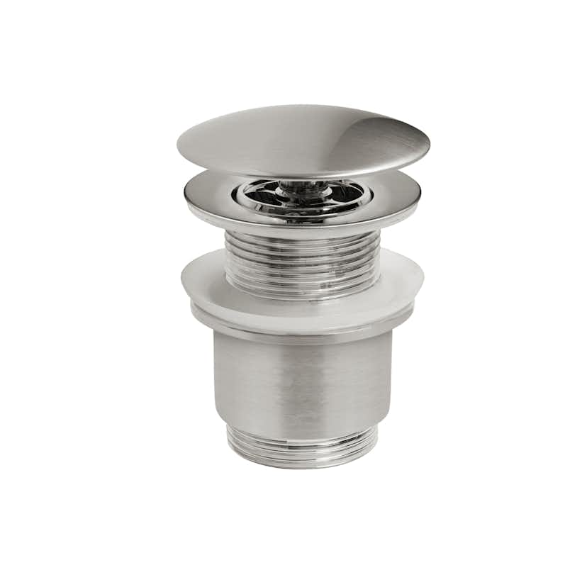 Bottenventil LH Idro Borstad Nickel