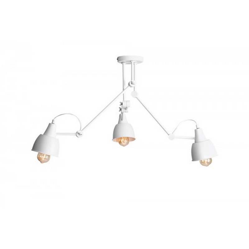 Taklampa Scandinavian Choice Aida 3L Vit