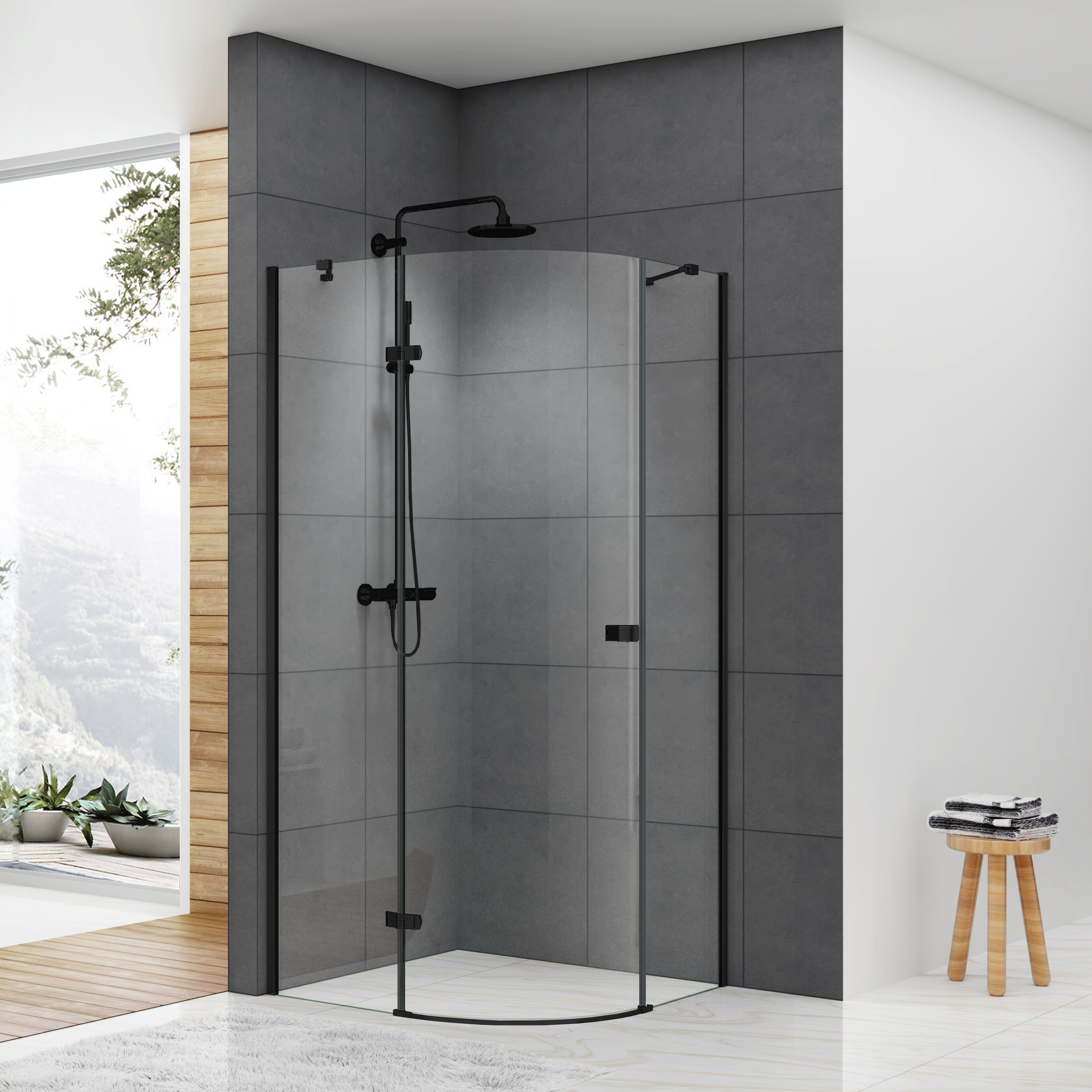 Dusjhjørne Bathlife Diskret