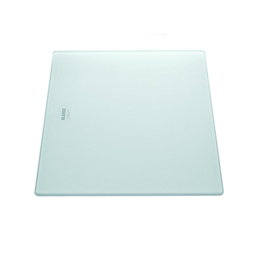 Skjærebrett Blanco Herdet Hvitt Glass 420 x 240 mm