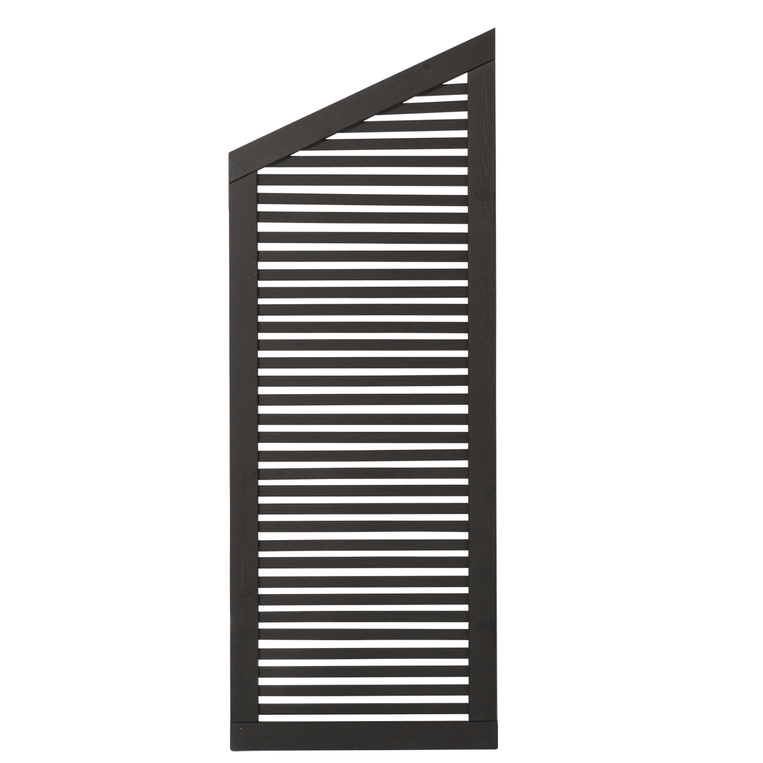 Skärm PLUS Silence 64x170/140 cm Svart