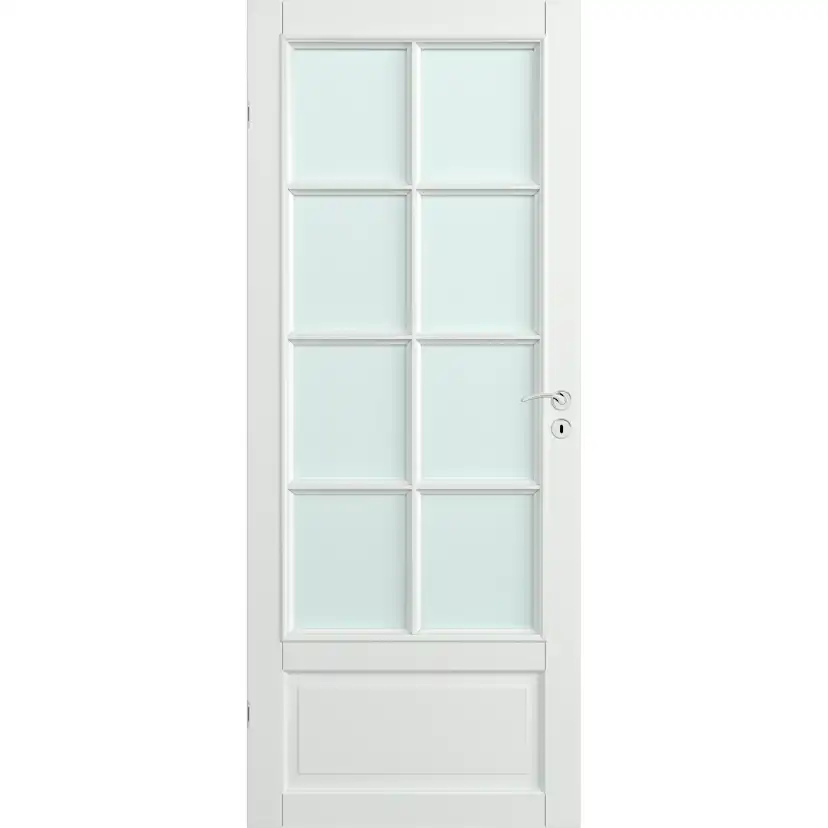 Scanflex Innerdør Innerdør Scanflex Skjold Klarglass 2x4 BxH: 100x210 (dørbladmål: 92 ...