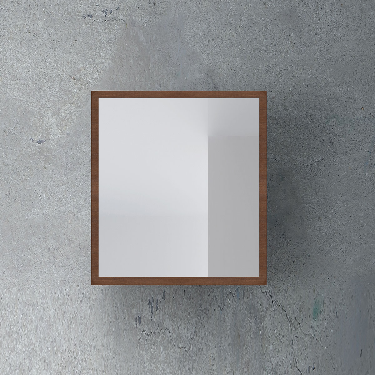 spegel 4aqua luna med ram