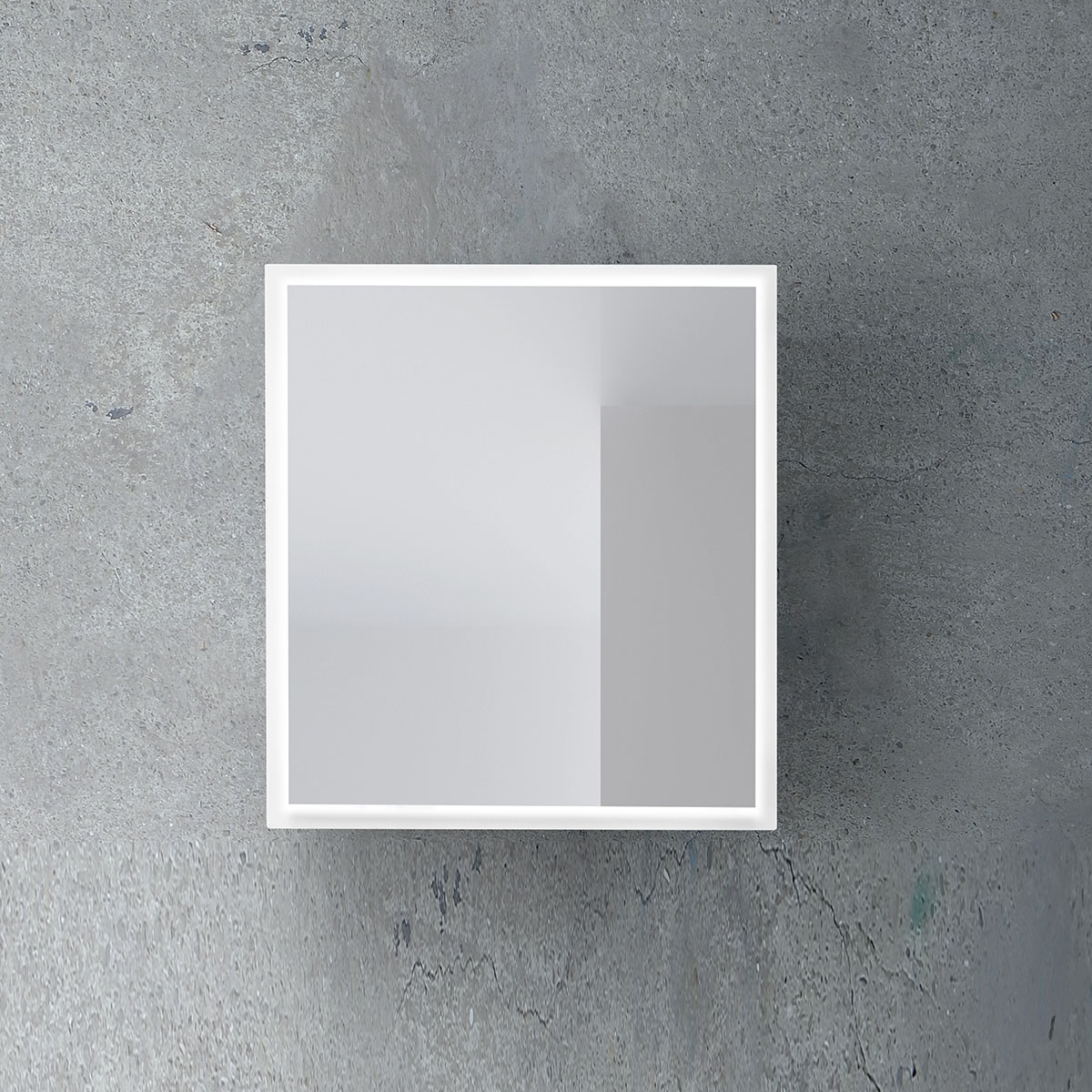 spegel 4aqua luna med ram