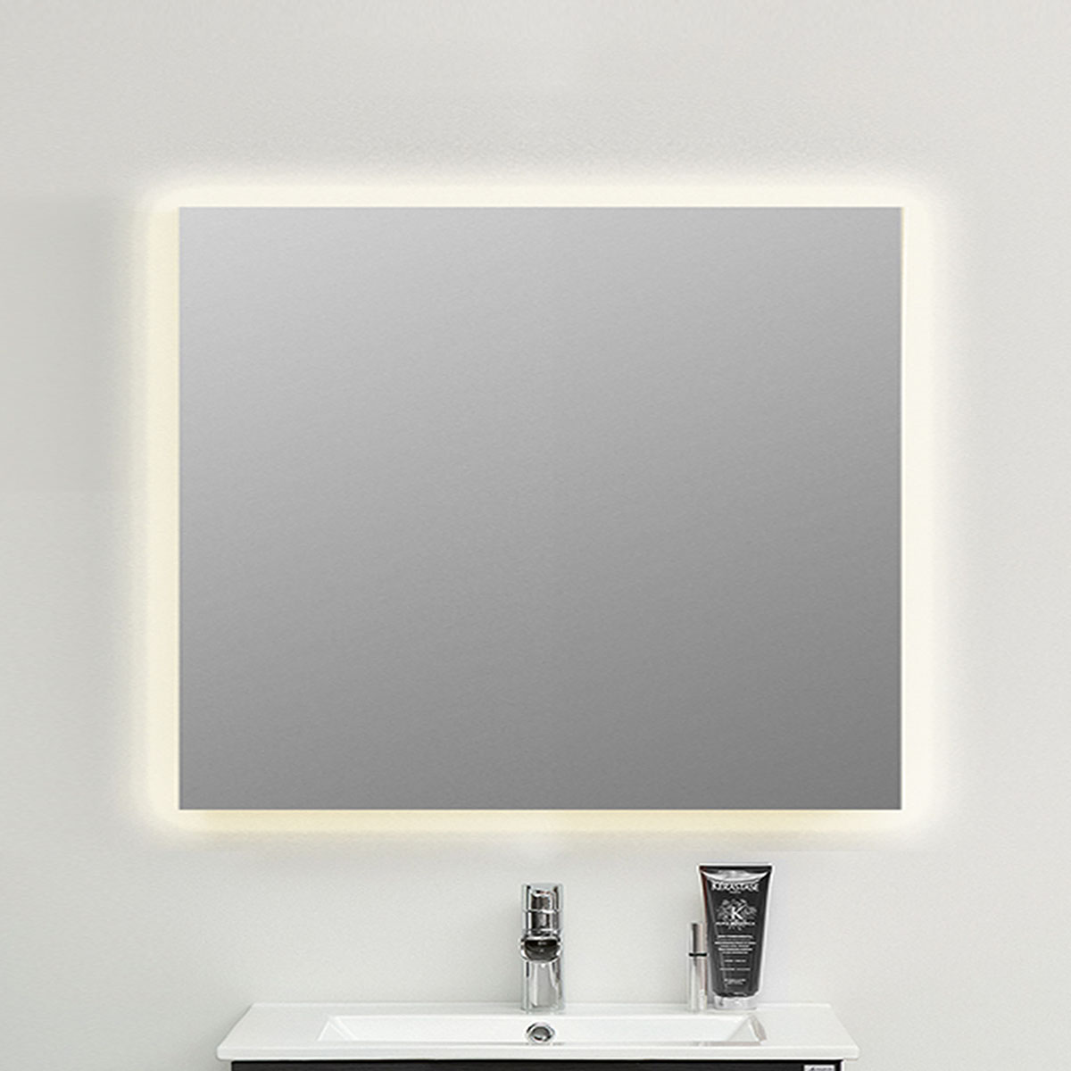 spegel 4aqua luna utan ram