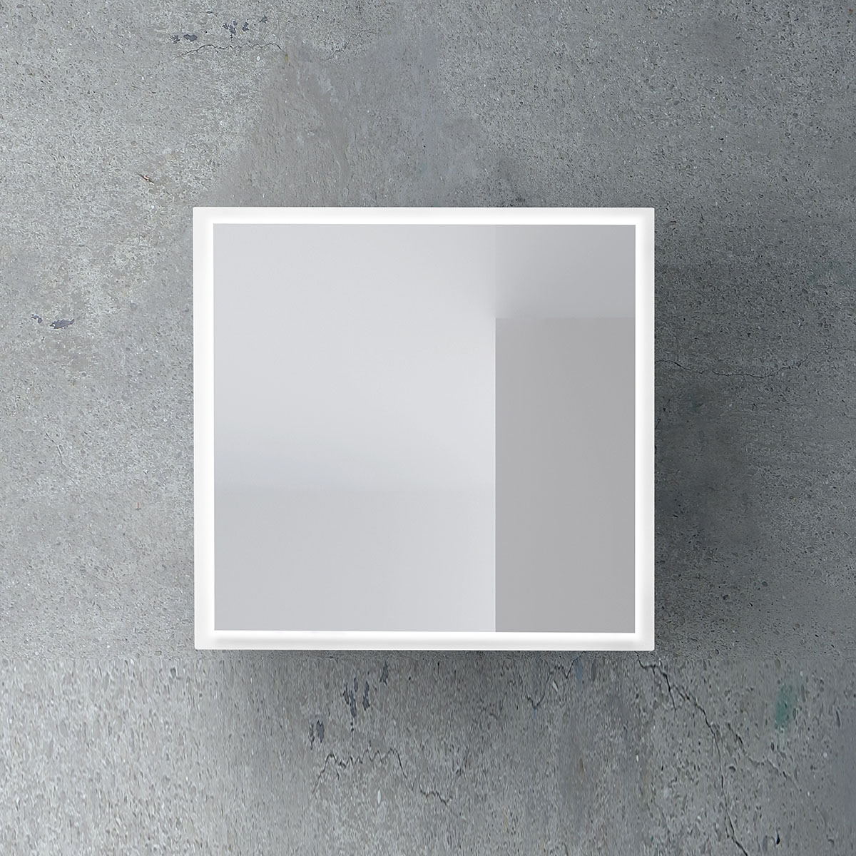 spegel 4aqua luna med ram