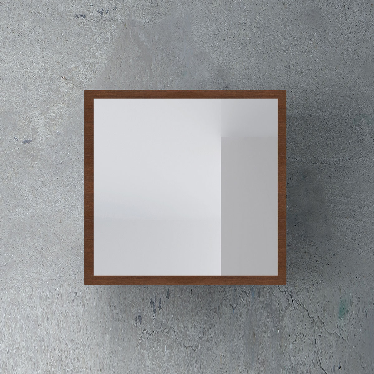 spegel 4aqua luna med ram