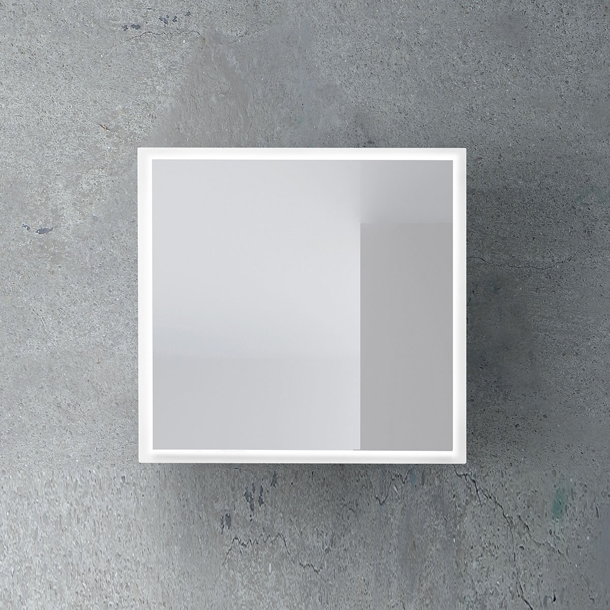 spegel 4aqua luna med ram