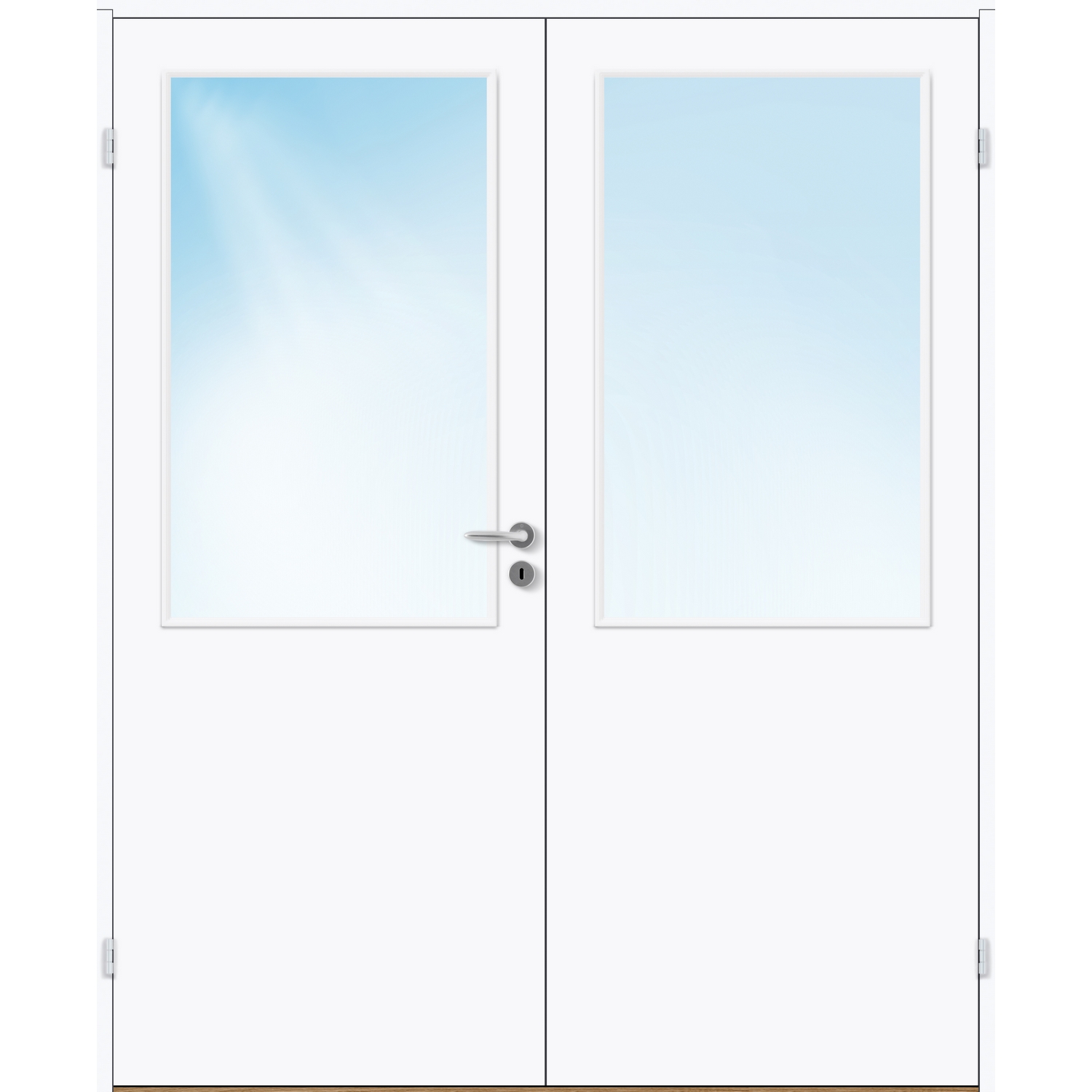 Tofløyet Dør Bygg1 Sletten Kompakt HW Klarglass