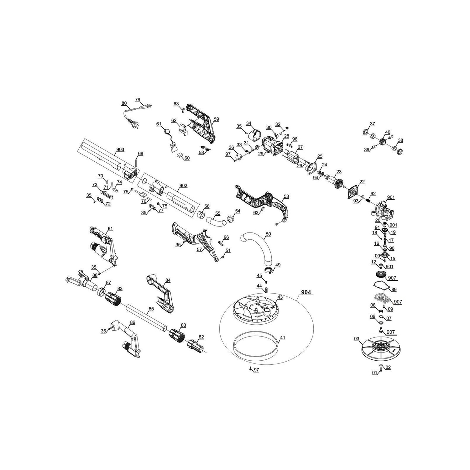 Veggsliper Einhell TC-DW 225