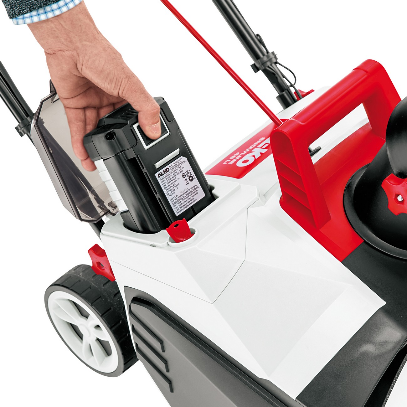 Snøfreser AL-KO ST 4048 m/Batteri og Lader