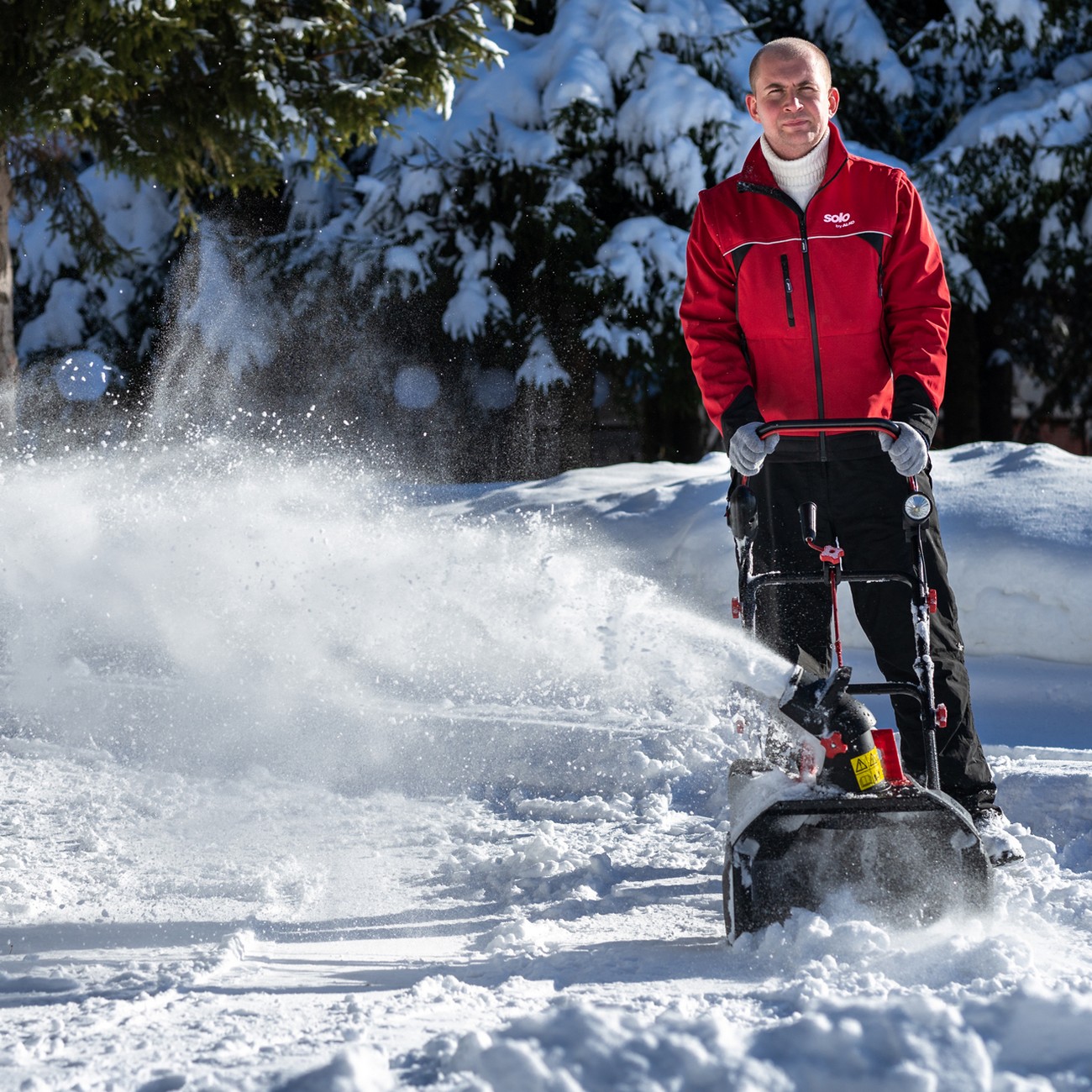 Snøfreser AL-KO ST 4048 m/Batteri og Lader