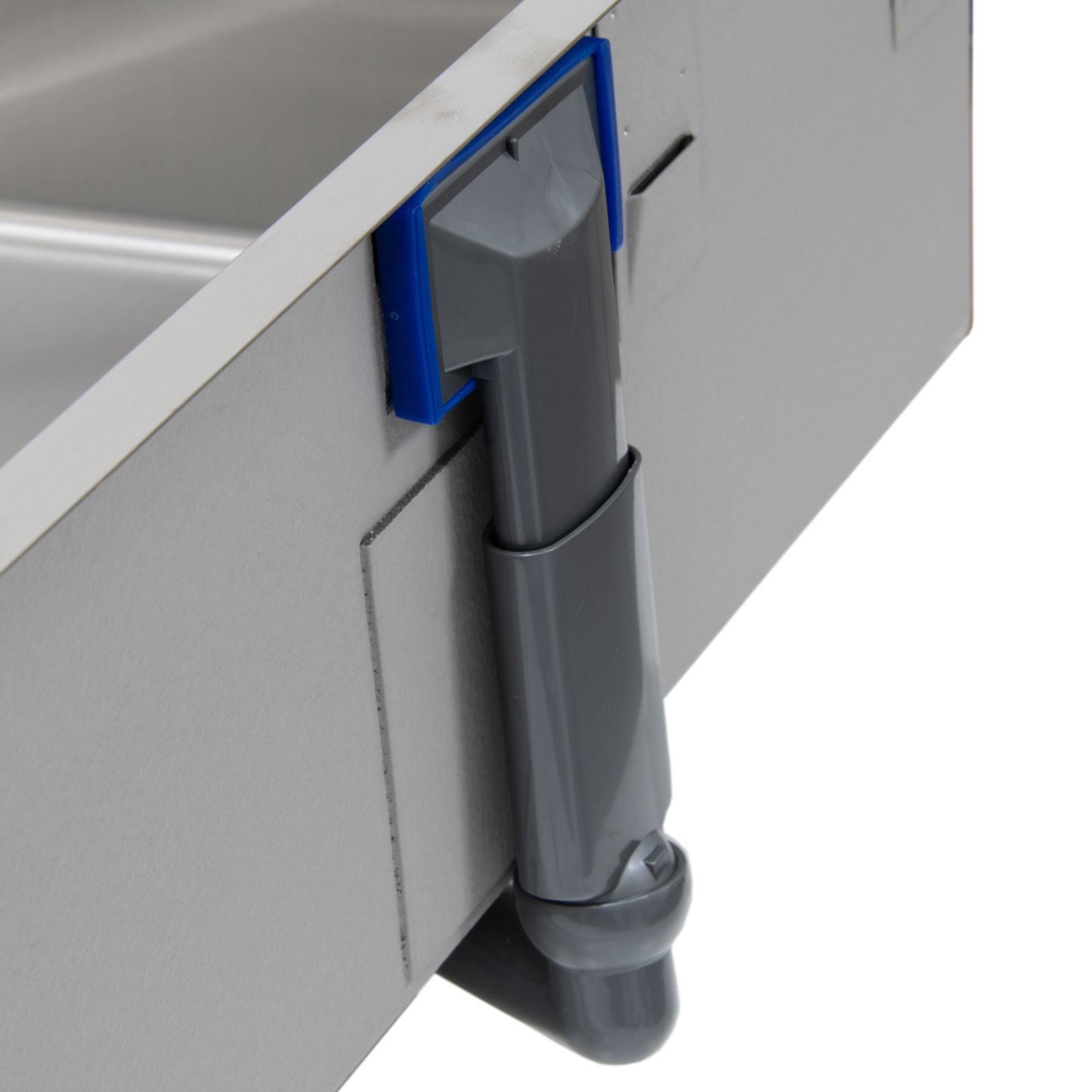 Enkelvask Strand Stainless SOLID med clips