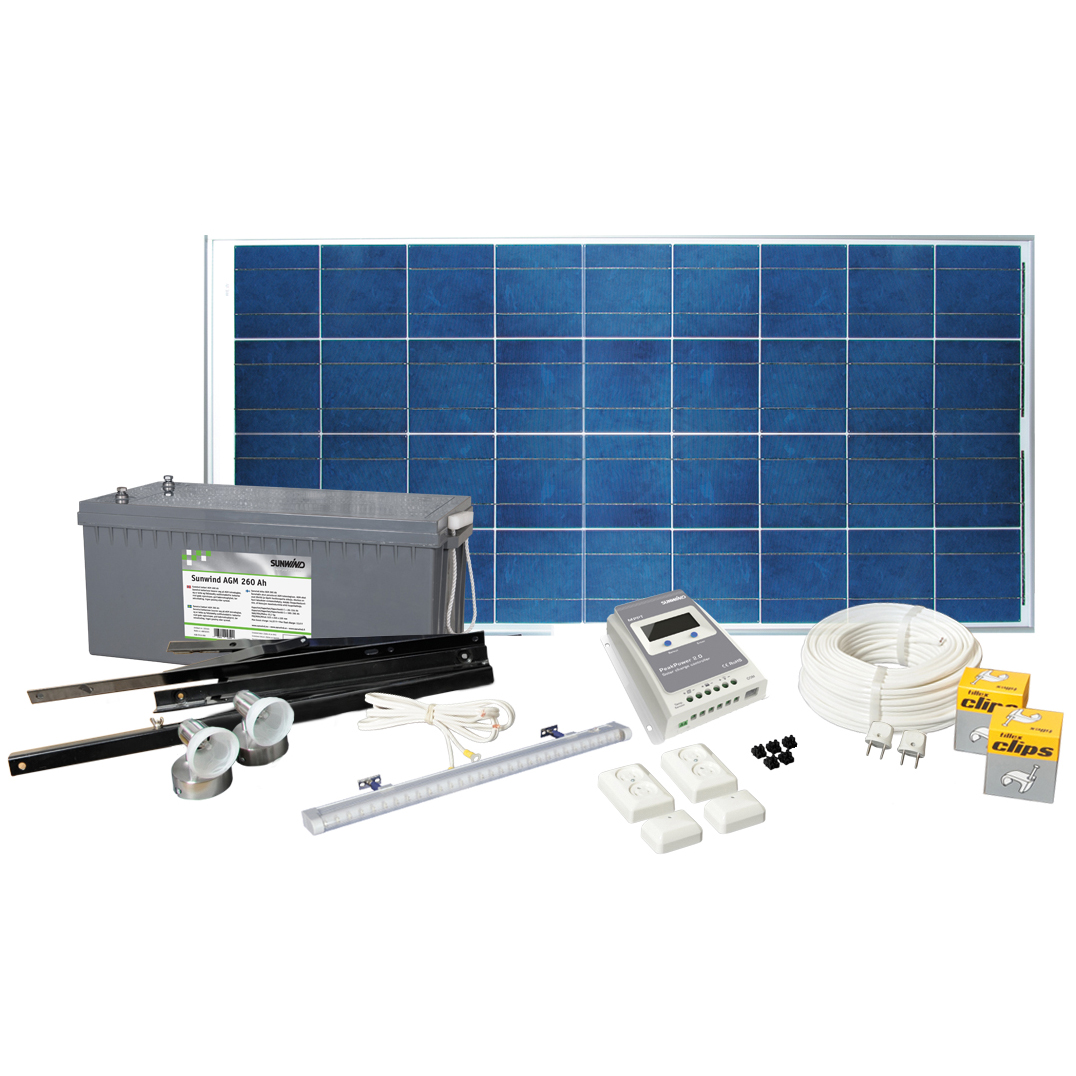 Solcelleanlegg Sunwind Entry 80W