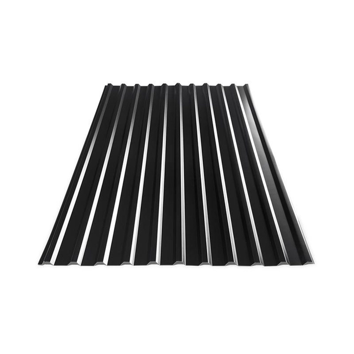 Plåttak Sorselestugan TP Profil Svart 40 m2 Standard