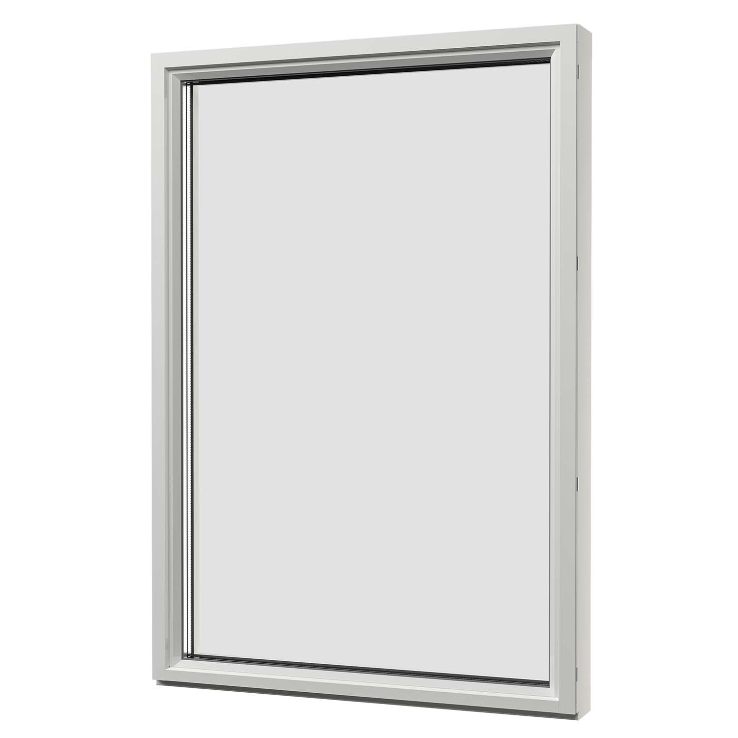 Fast Fönster SP Fönster Balans Aluminium Lagerförd BxH: 120x130 cm, Med Spaltventil - Installation/montering finns att köpa till