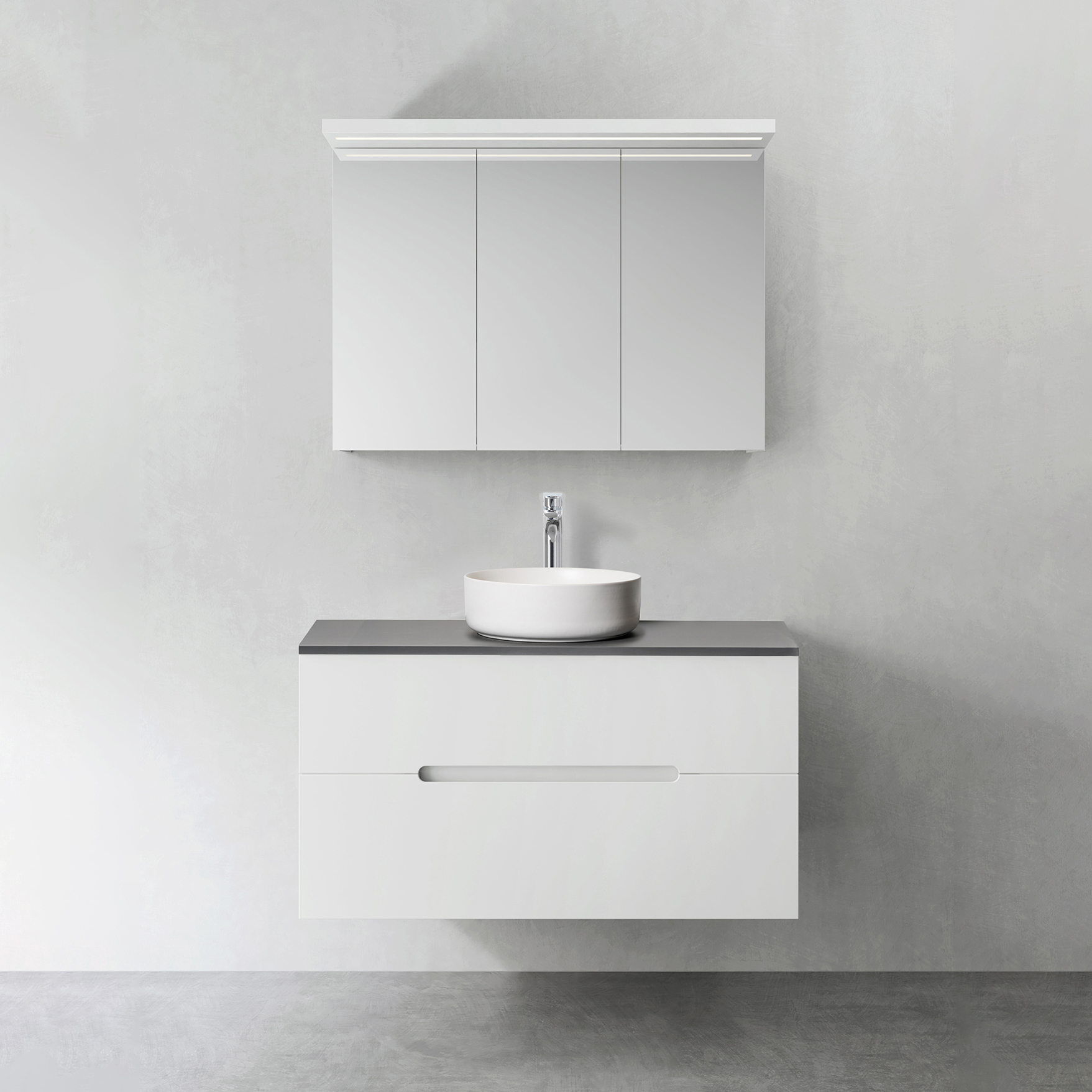 Spegelskåp Hafa Store LED-Profil