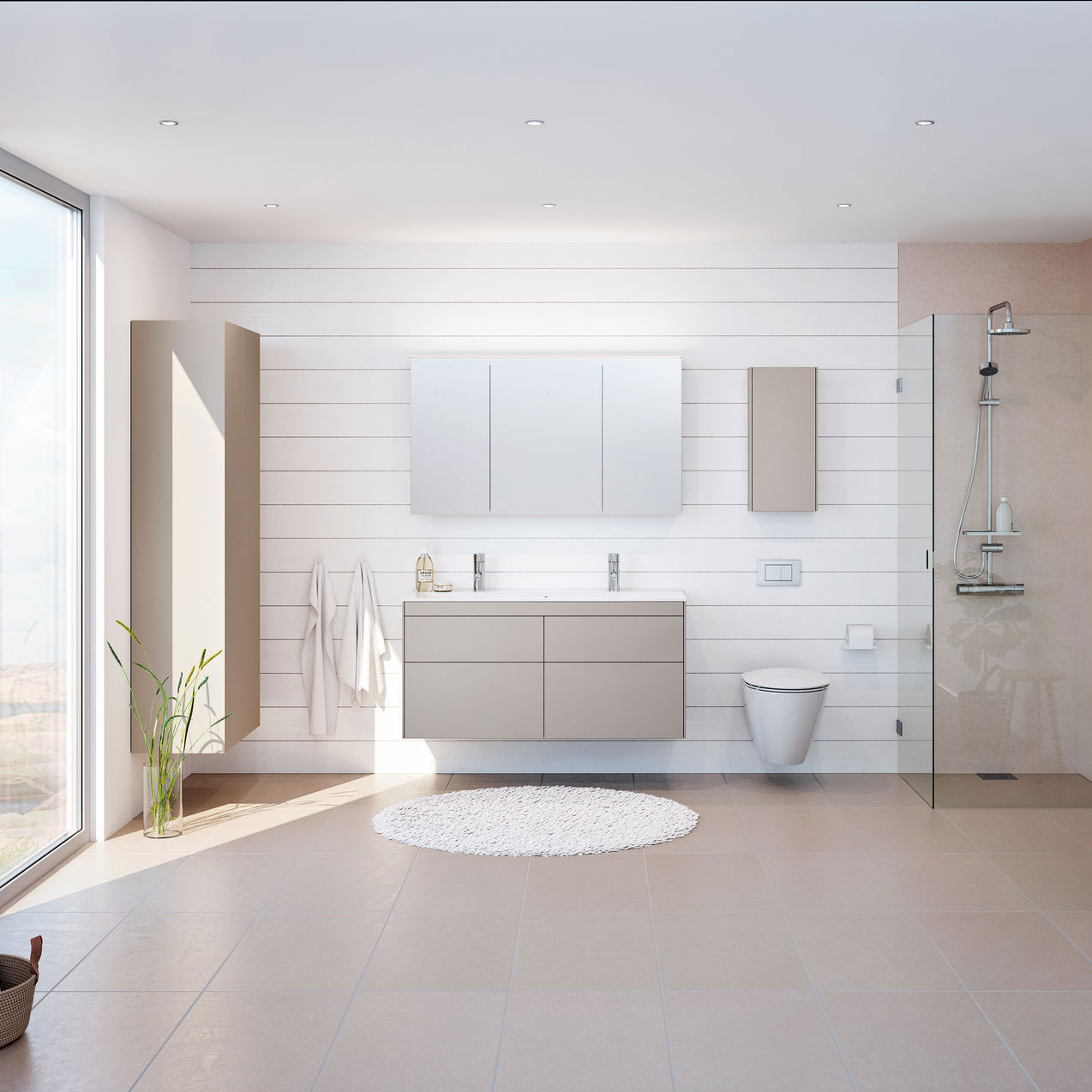 Speilskap Ifö Option LED High