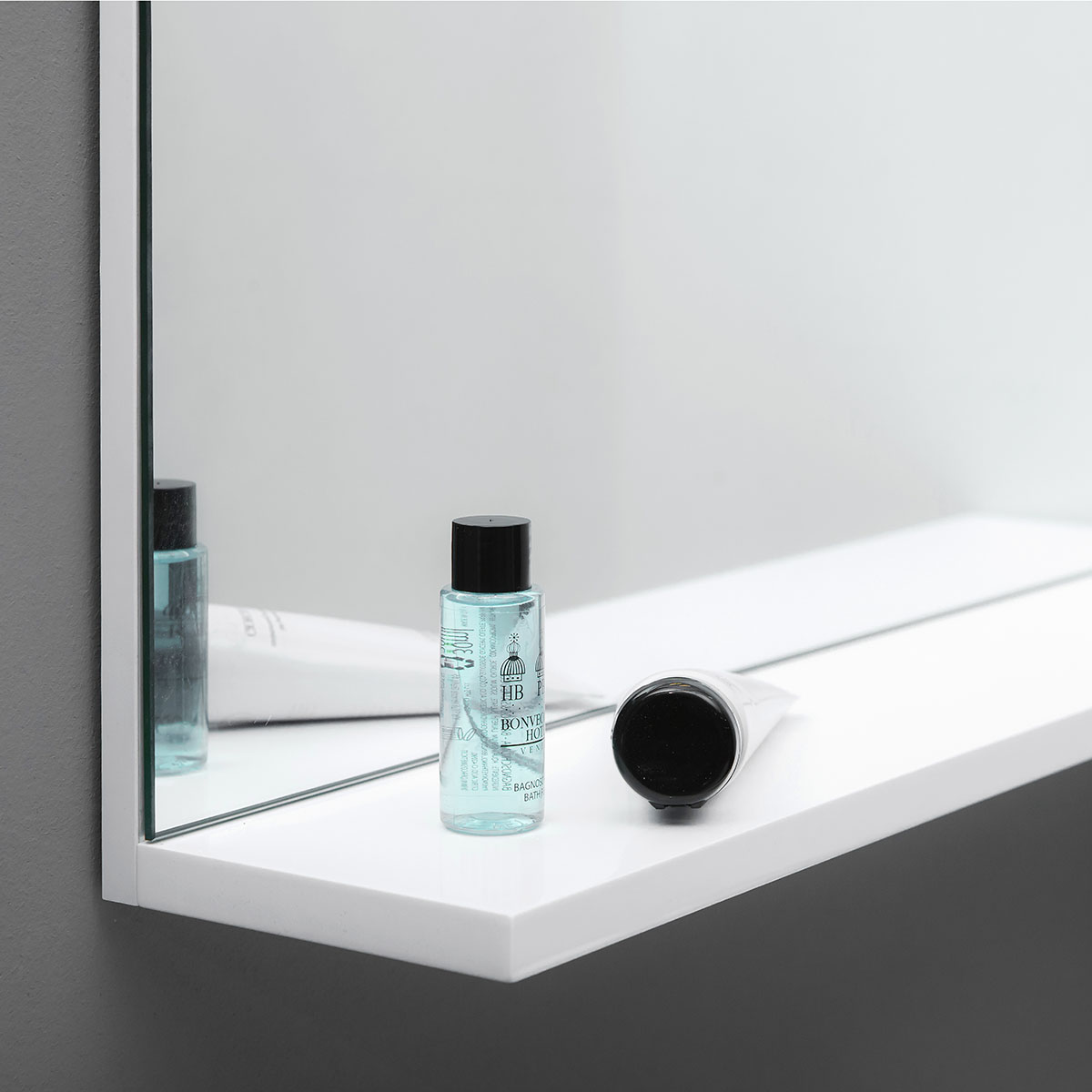 Spegel 4AQUA Med Hylla