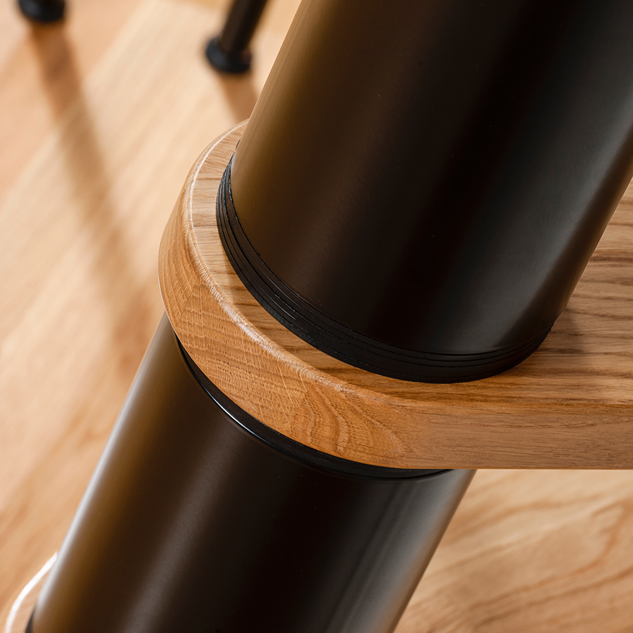 Spiraltrapp Byggera Euro Design Svart