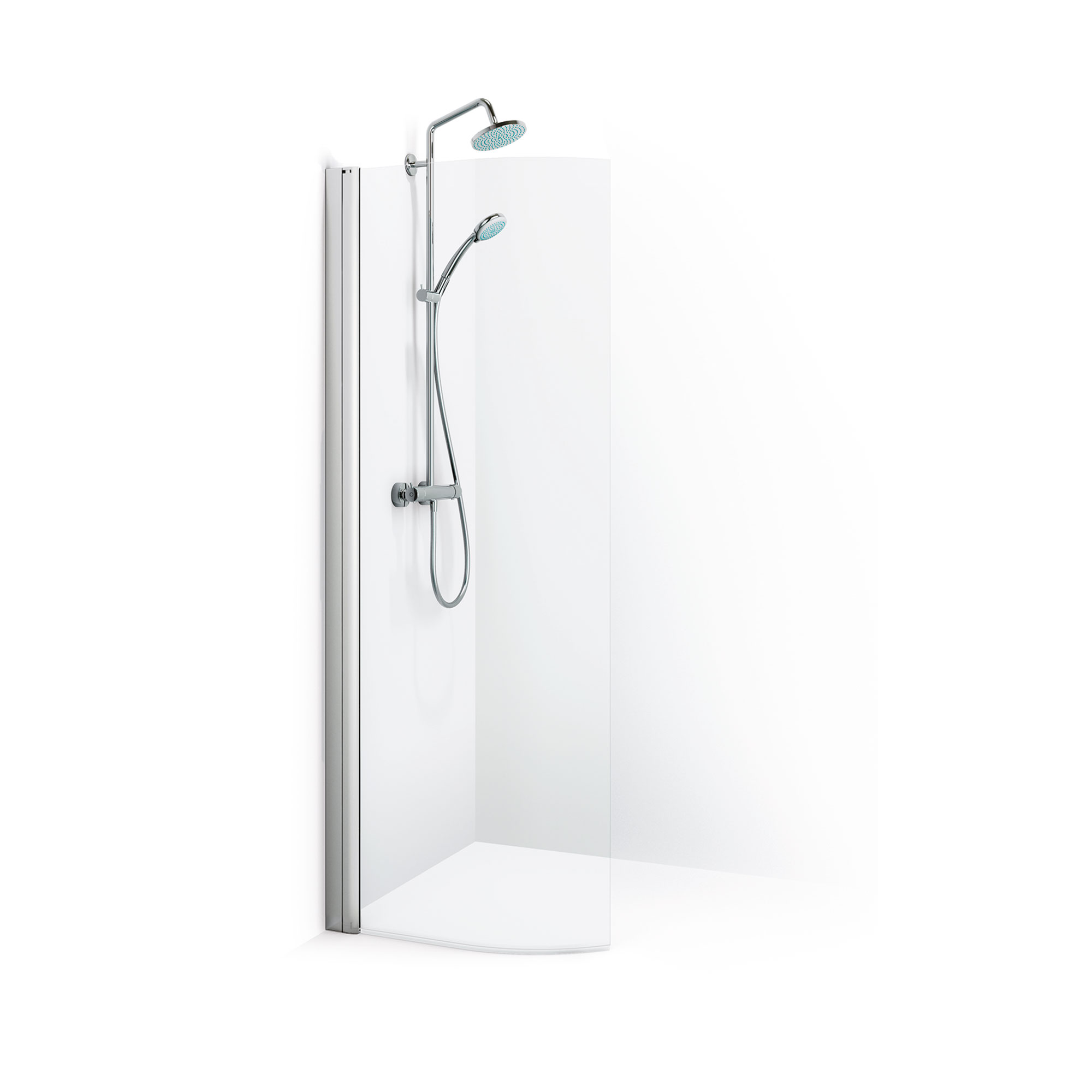 Duschdörr Macro Design Spirit Rund utan Handtagshål