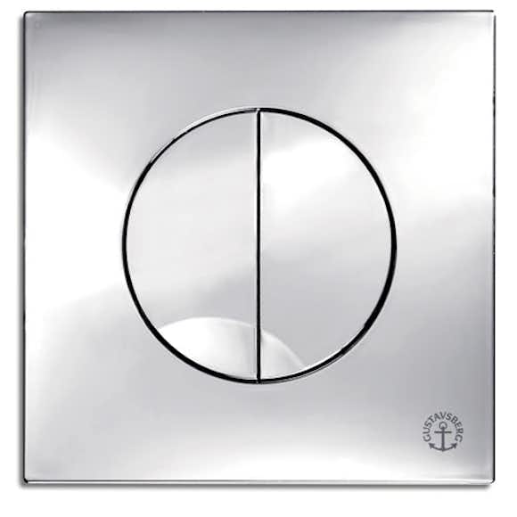 spolknapp gustavsberg till triomont xs mekanisk